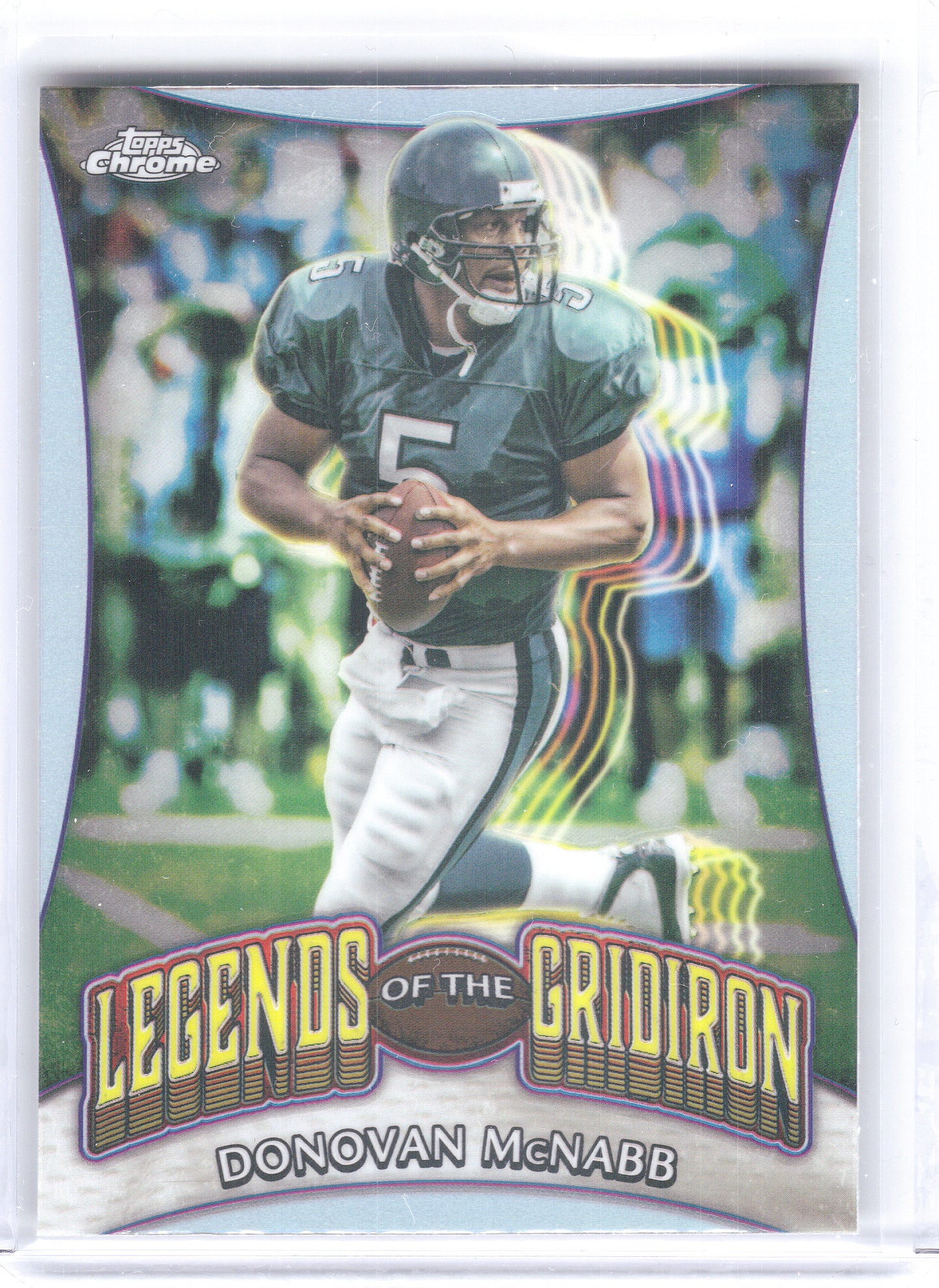 2024 Topps Chrome #LOG-22 Donovan McNabb Legends of the Gridiron Refractor Philadelphia Eagles