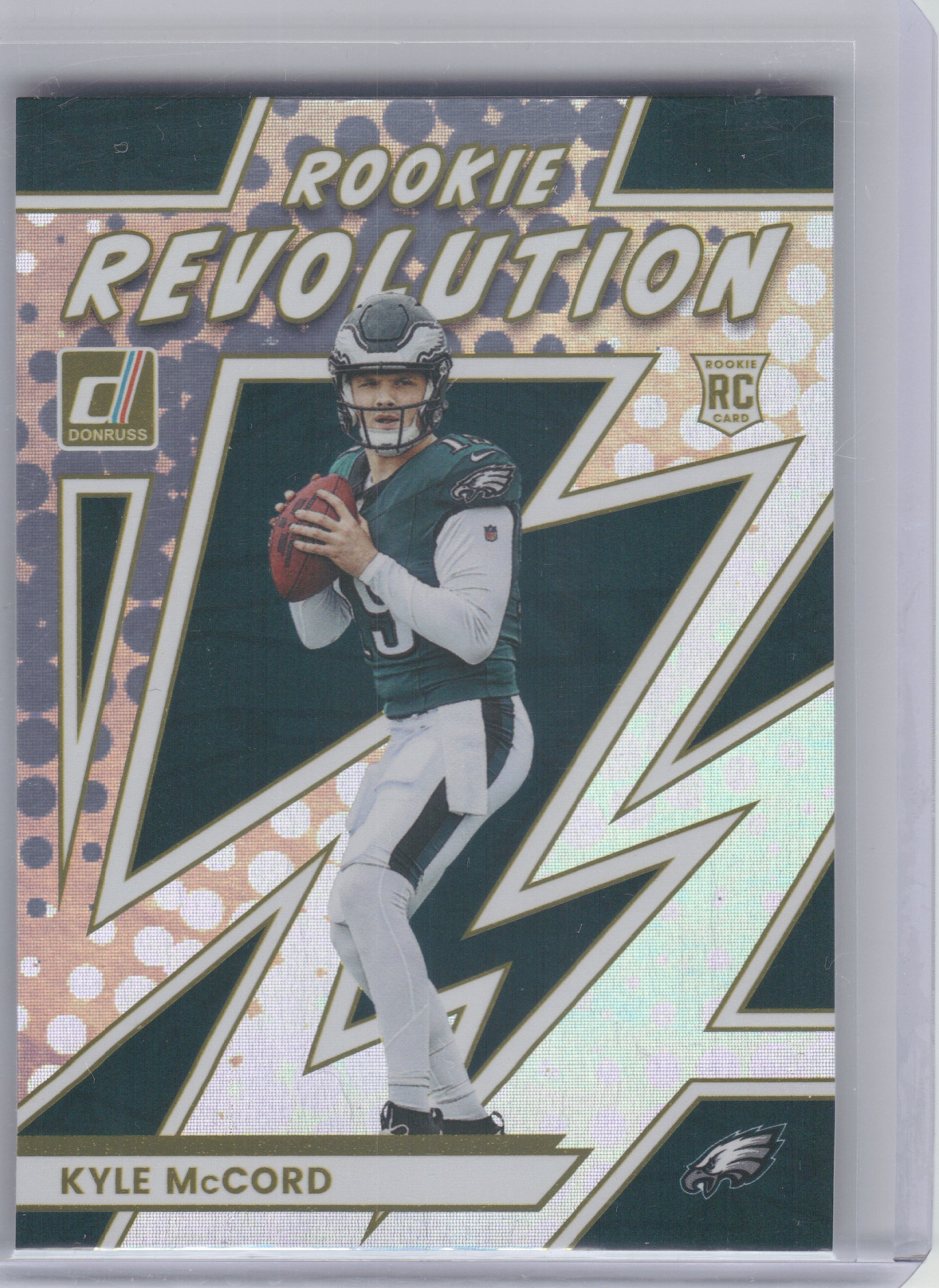 2025 Donruss #23 Kyle McCord Rookie Revolution Philadelphia Eagles