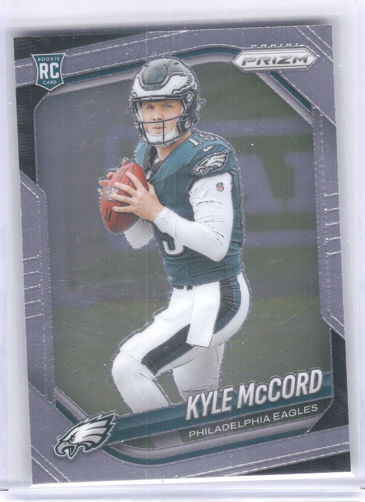 2025 Panini Prizm #377 Kyle McCord Philadelphia Eagles RC
