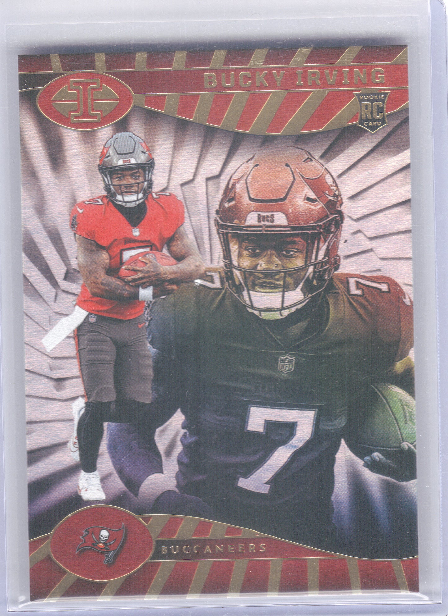 2024 Panini Illusions #85 Bucky Irving Hobby Tampa Bay Buccaneers RC