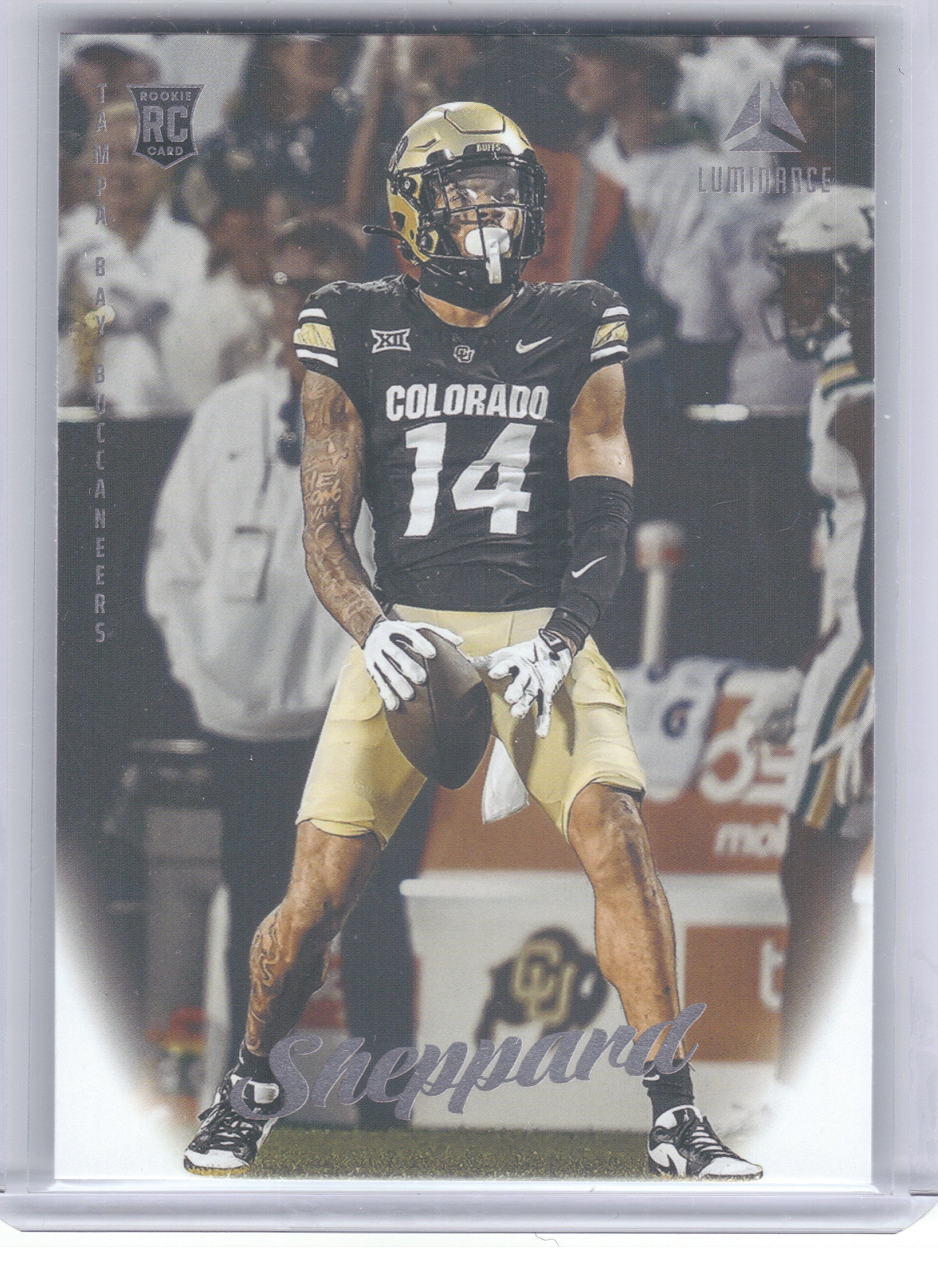 2025 Panini Luminance #136 Will Sheppard Tampa Bay Buccaneers RC