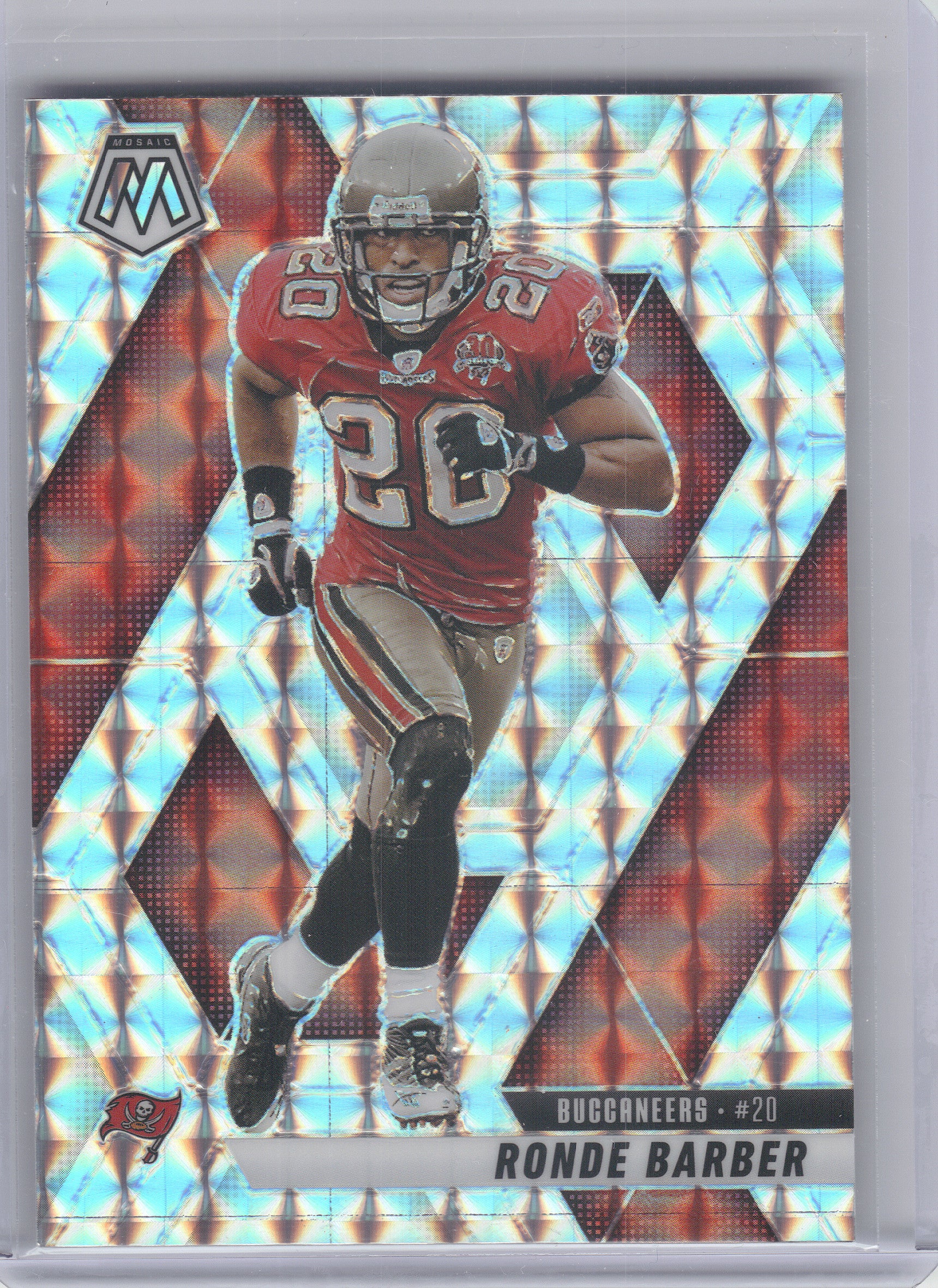 2025 Panini Mosaic #233 Ronde Barber Mosaic Tampa Bay Buccaneers