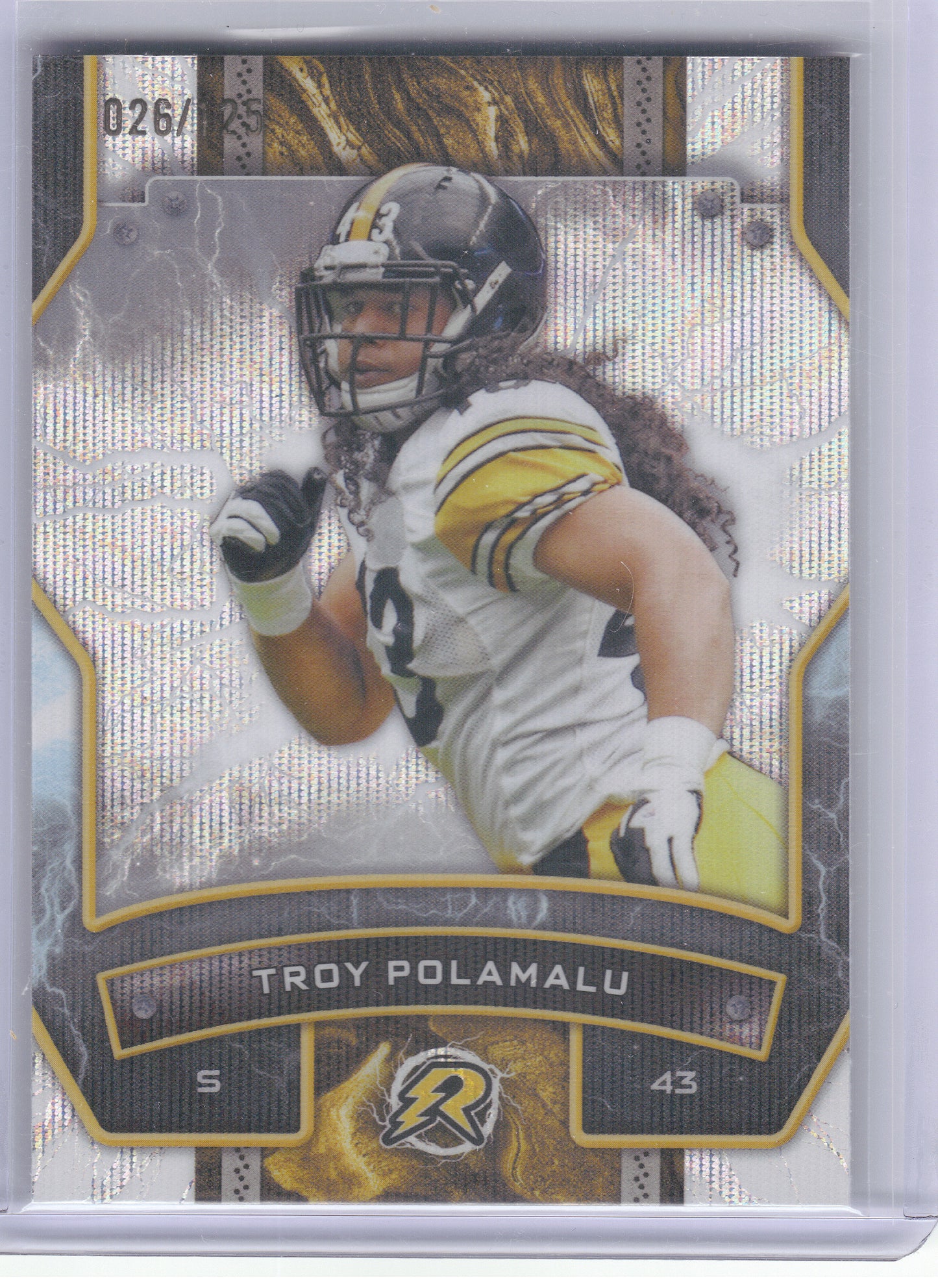2024 Topps Resurgence #89 Troy Polamalu Refractor Pittsburgh Steelers