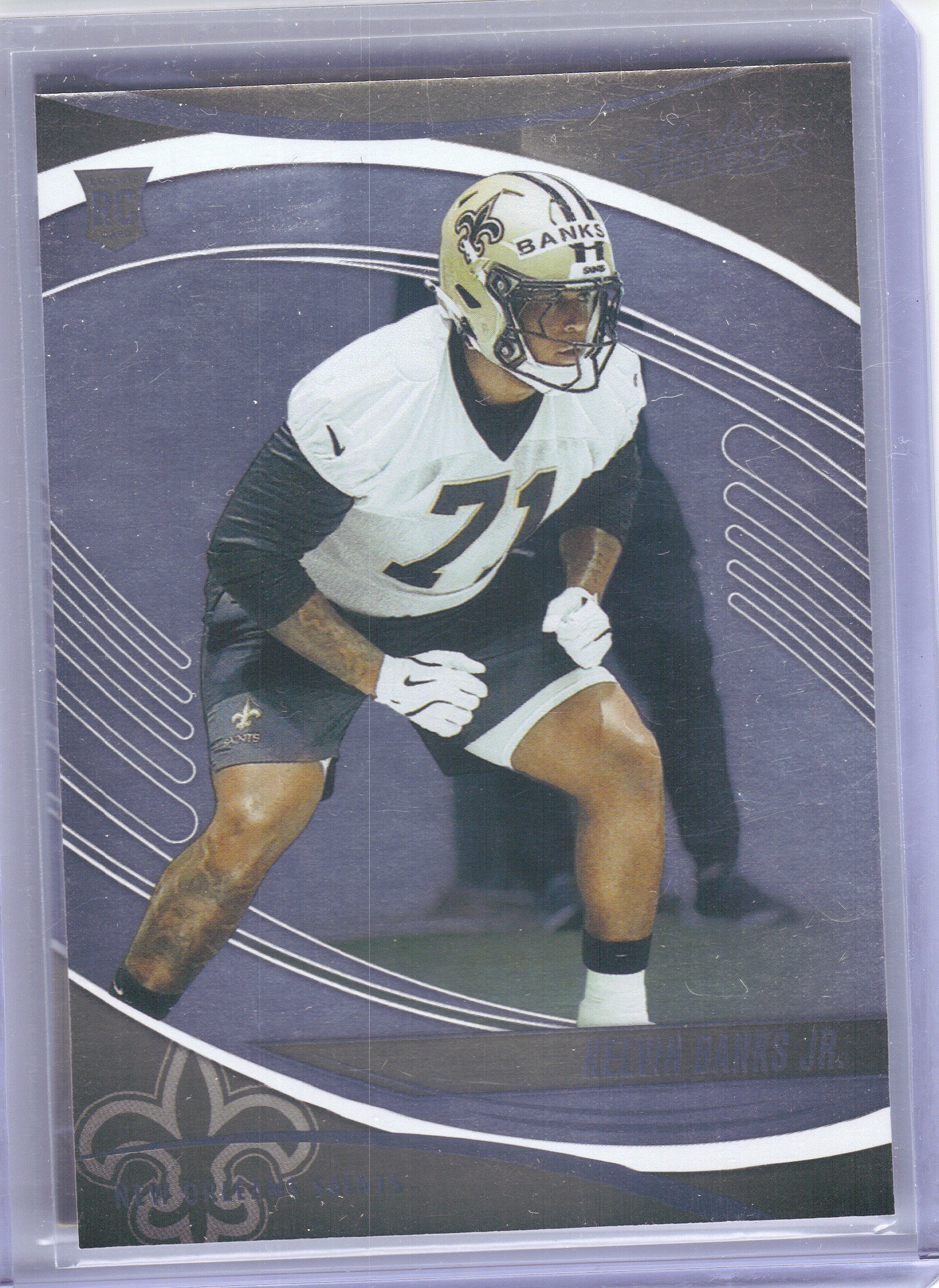 2025 Panini Absolute #149 Kelvin Banks Jr. Retail New Orleans Saints RC