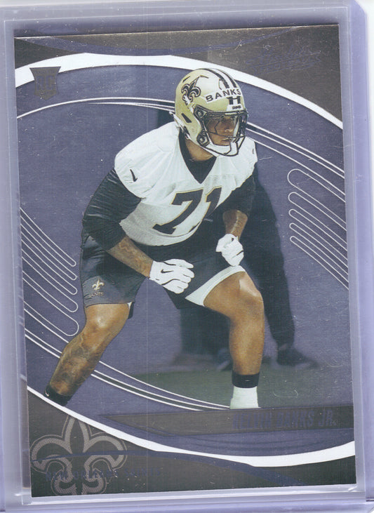 2025 Panini Absolute #149 Kelvin Banks Jr. Retail New Orleans Saints RC