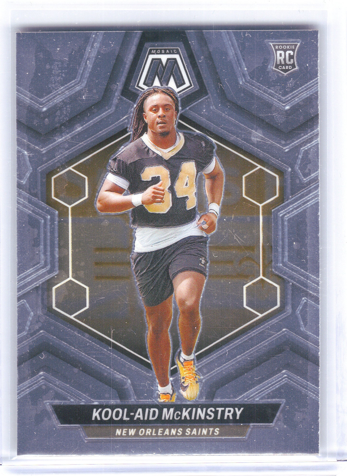 2024 Panini Mosaic #341 Kool-Aid McKinstry New Orleans Saints RC
