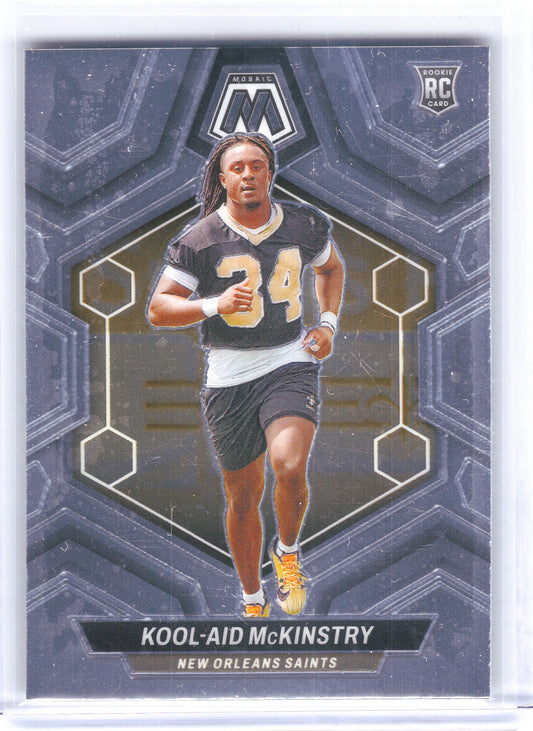 2024 Panini Mosaic #341 Kool-Aid McKinstry New Orleans Saints RC