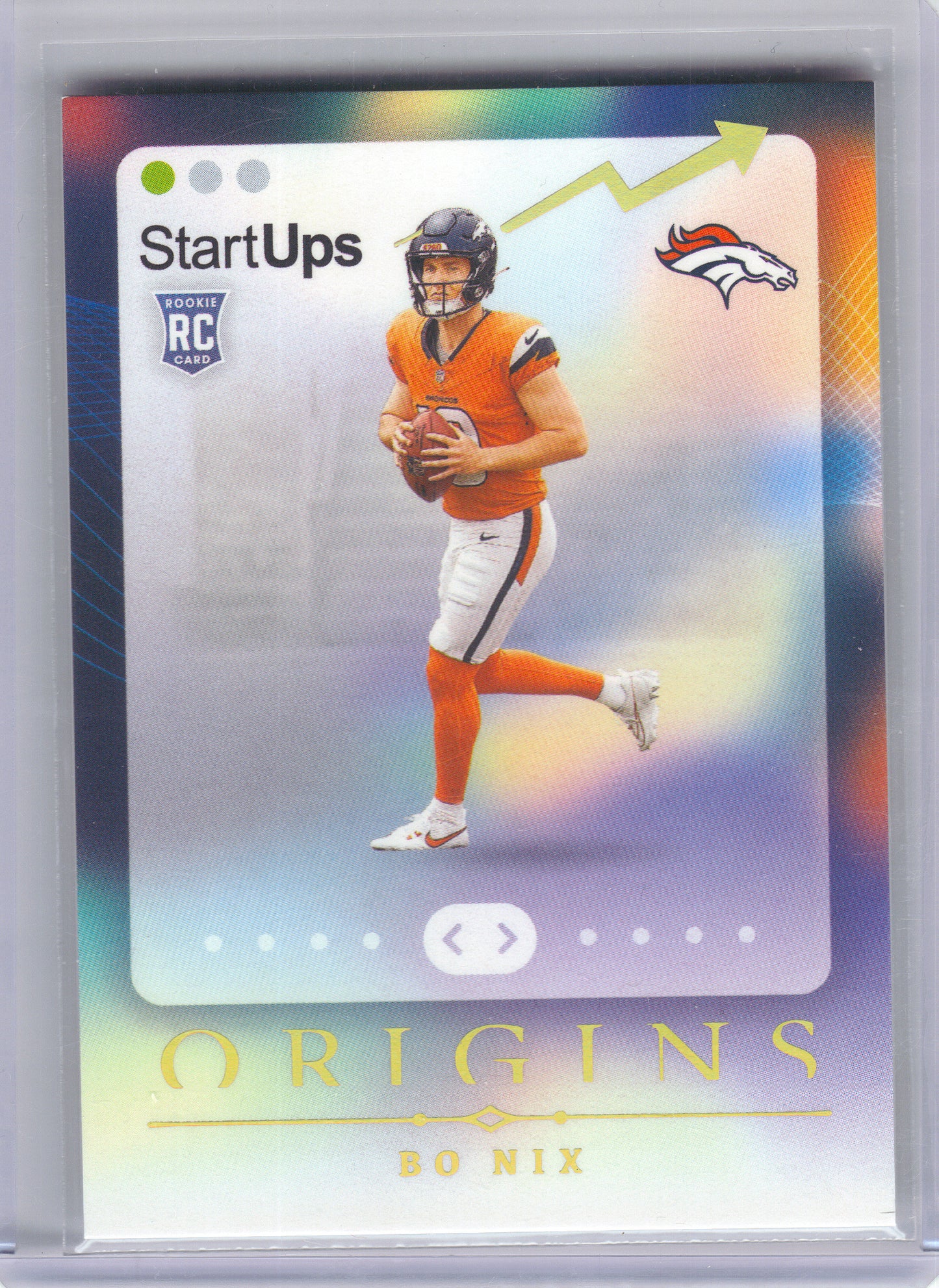 2024 Panini Origins #5 Bo Nix StartUps Denver Broncos