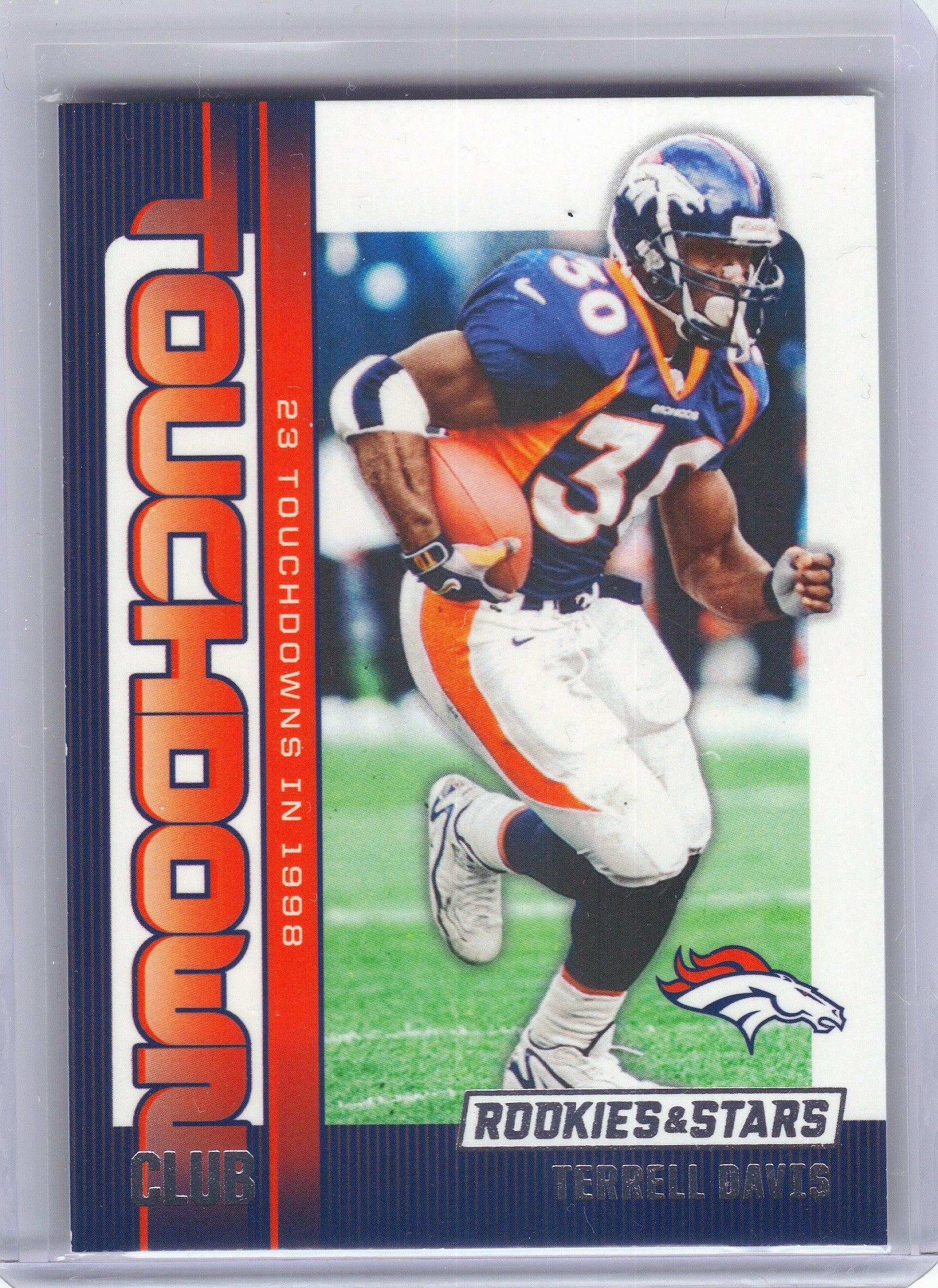2024 Panini Rookies & Stars #TC-TDS Terrell Davis Touchdown Club Denver Broncos