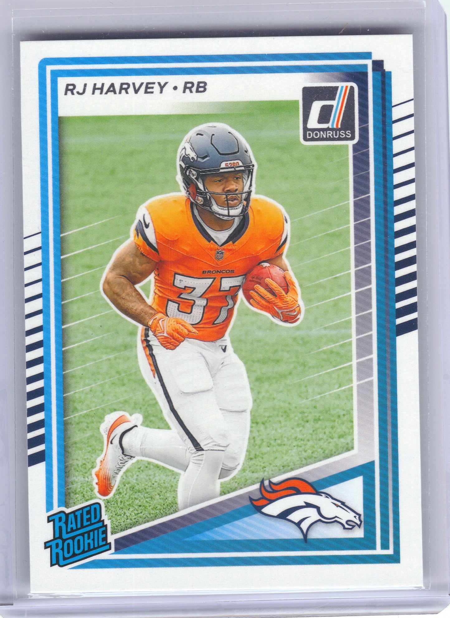 2025 Donruss #312 RJ Harvey Denver Broncos RC