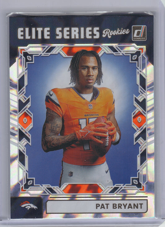 2025 Donruss #ESR-PBT Pat Bryant The Elite Series Rookies Denver Broncos
