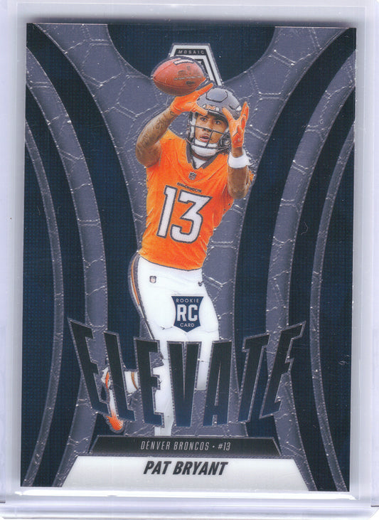 2025 Panini Mosaic #4 Pat Bryant Elevate Denver Broncos