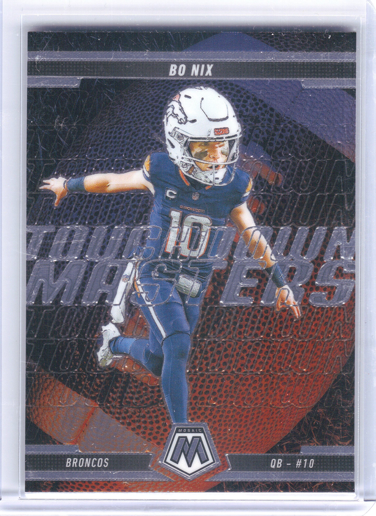 2025 Panini Mosaic #1 Bo Nix Touchdown Masters Denver Broncos