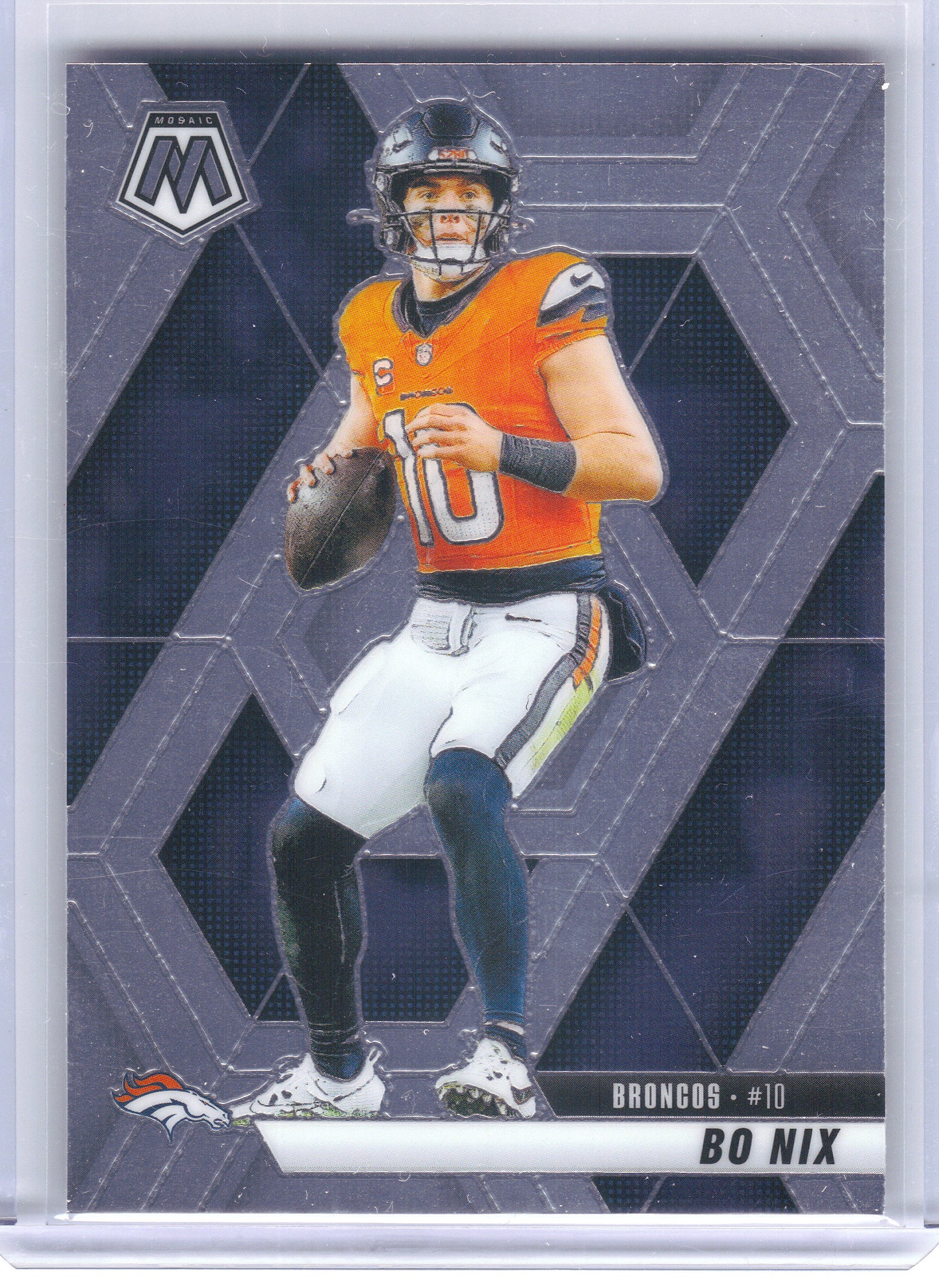 2025 Panini Mosaic #173 Bo Nix Denver Broncos