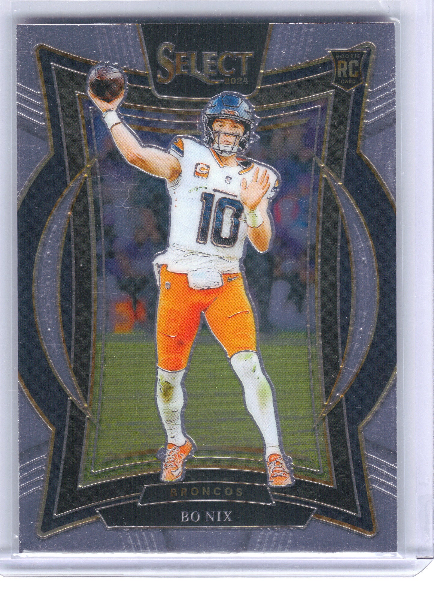 2024 Panini Select #30 Bo Nix Denver Broncos RC
