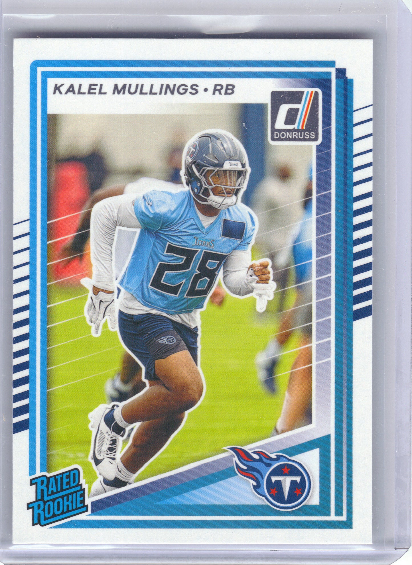 2025 Donruss #378 Kalel Mullings Tennessee Titans RC
