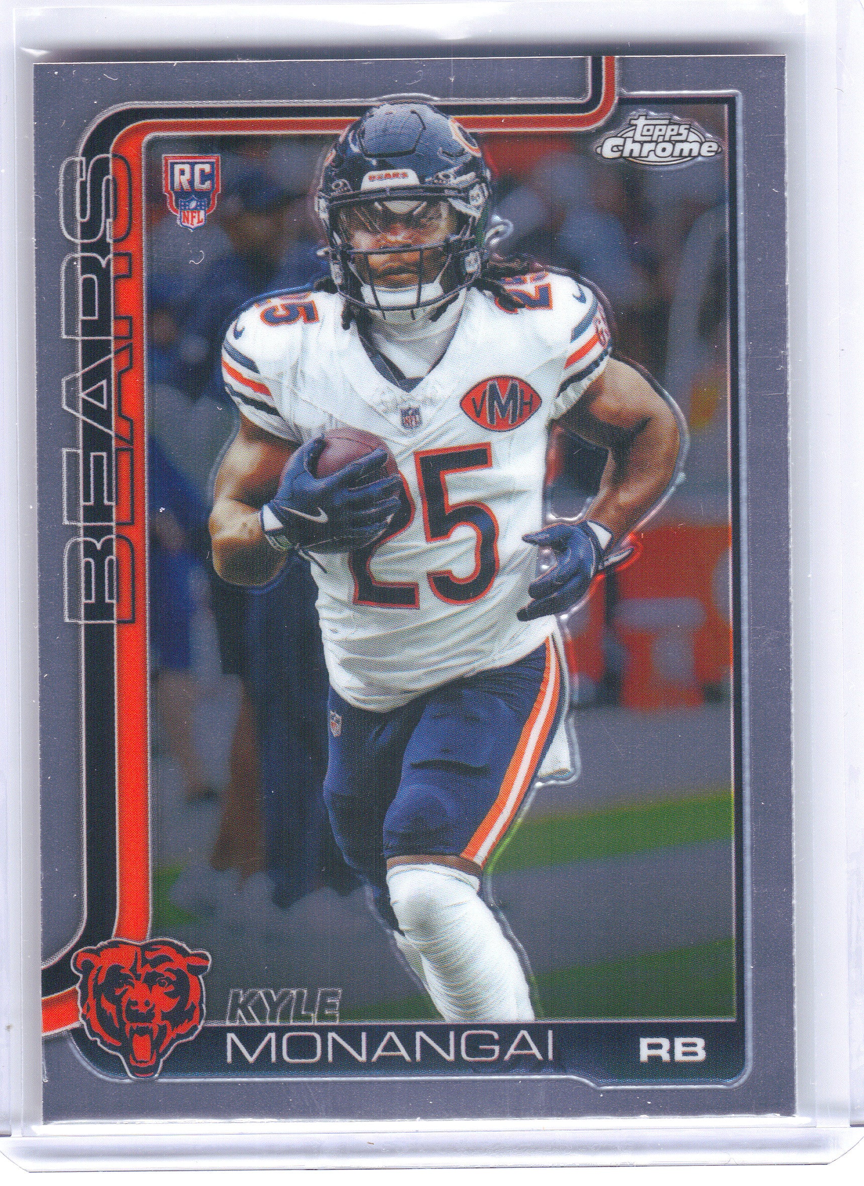 2025 Topps Chrome #382 Kyle Monangai Chicago Bears RC