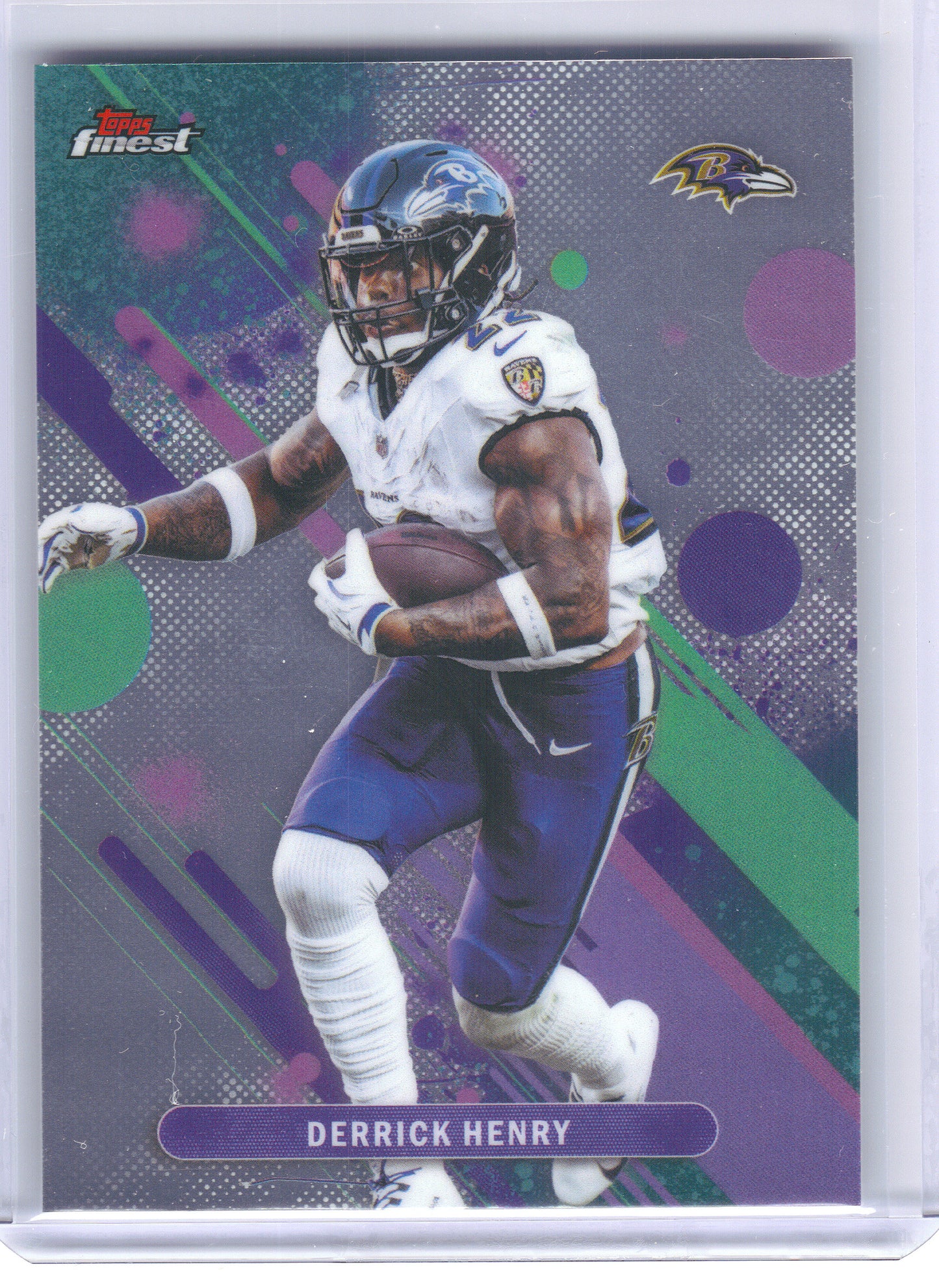 2025 Finest #70 Derrick Henry Baltimore Ravens