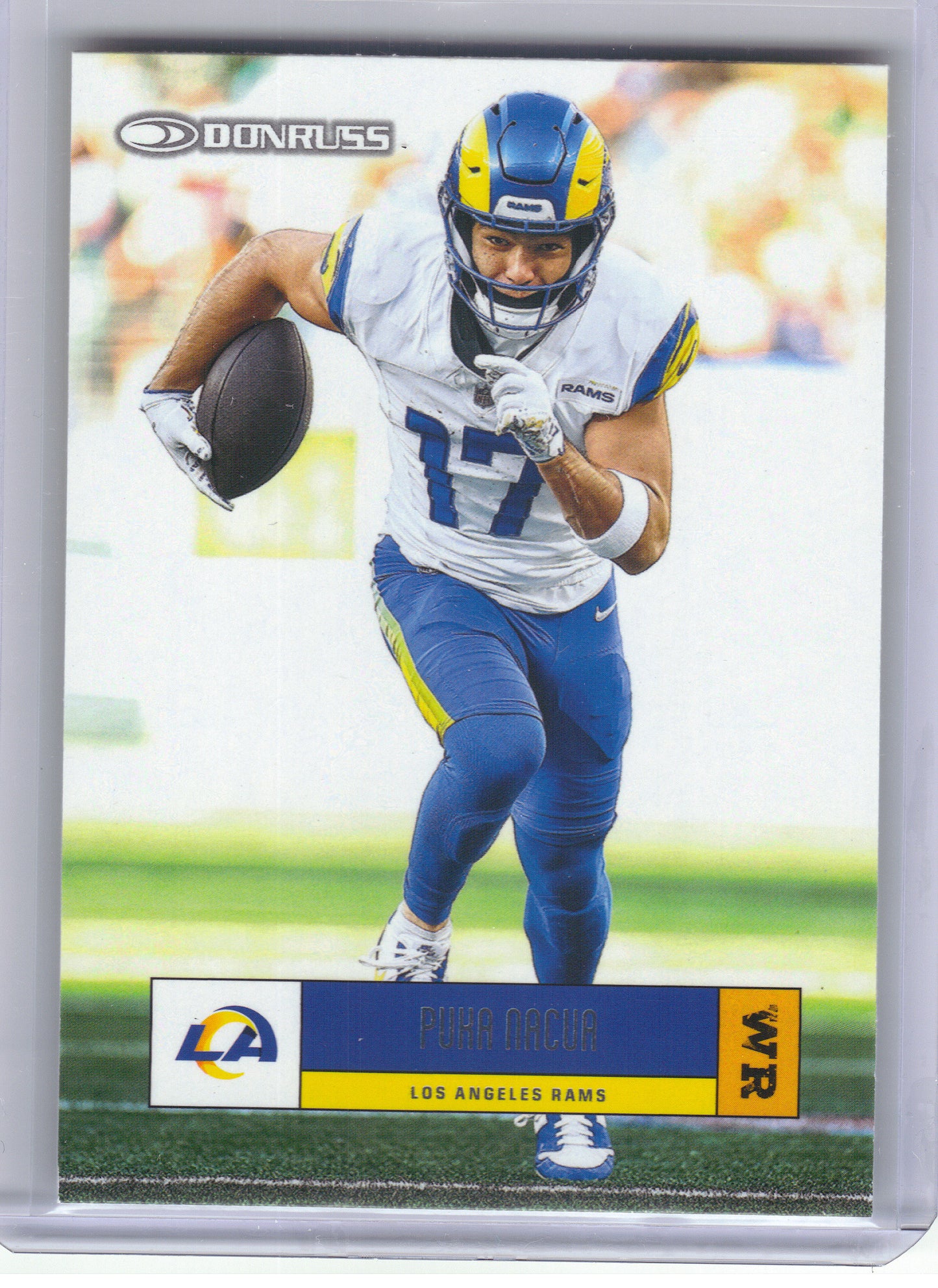 2025 Donruss #R05-PKN Puka Nacua Retro 2005 Los Angeles Rams