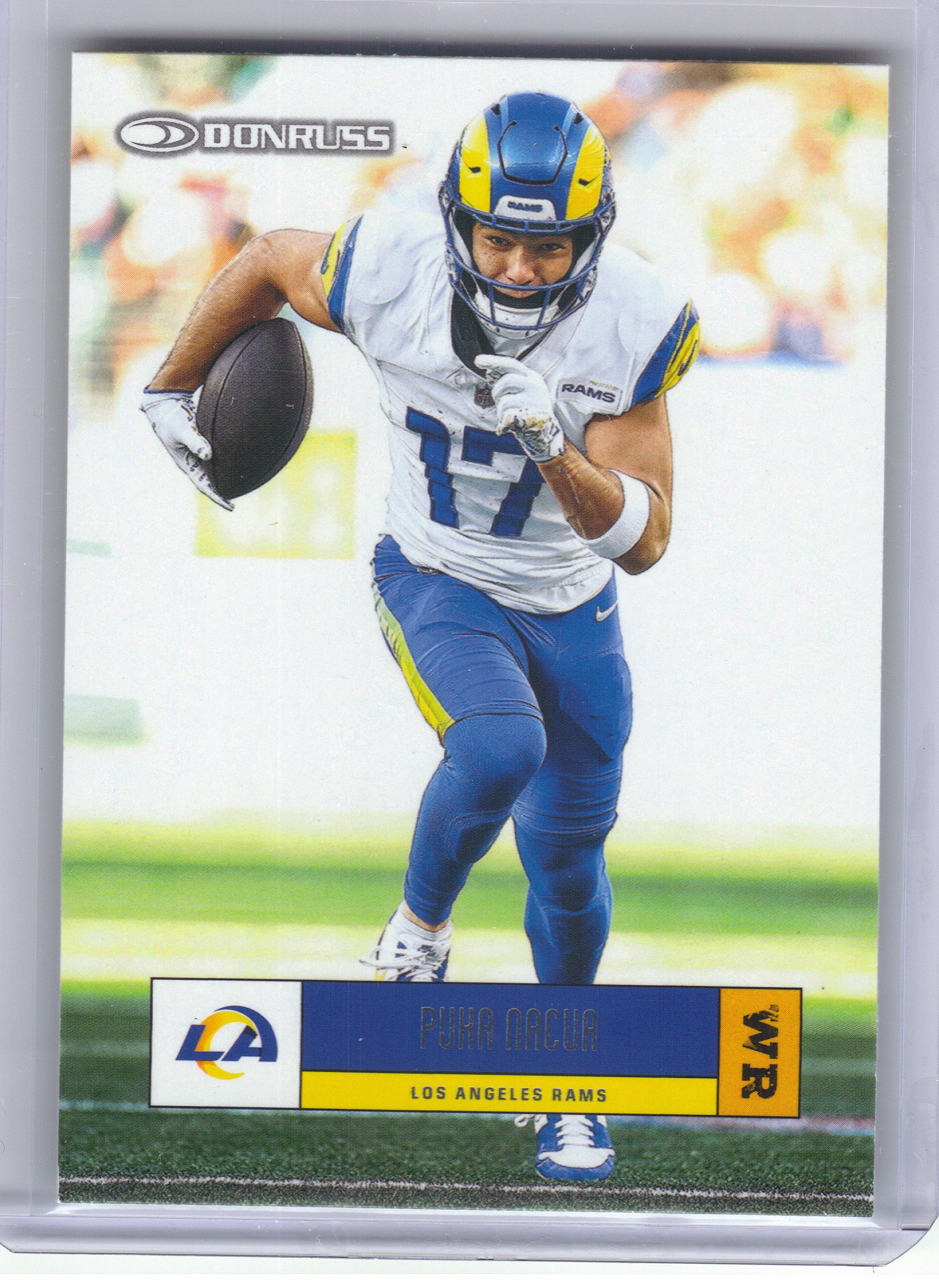 2025 Donruss #R05-PKN Puka Nacua Retro 2005 Los Angeles Rams