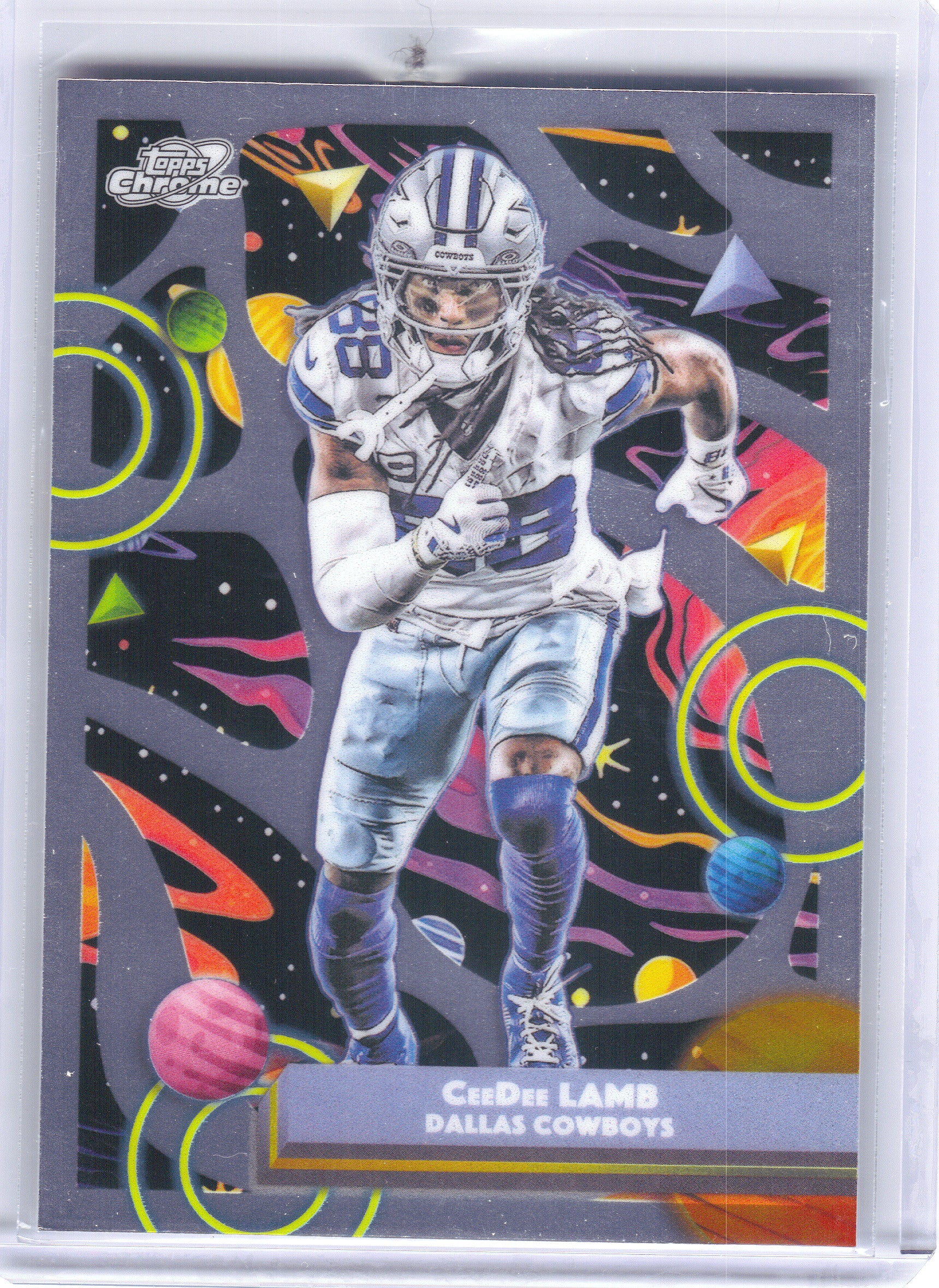 2025 Topps Chrome Cosmic #26 CeeDee Lamb Dallas Cowboys
