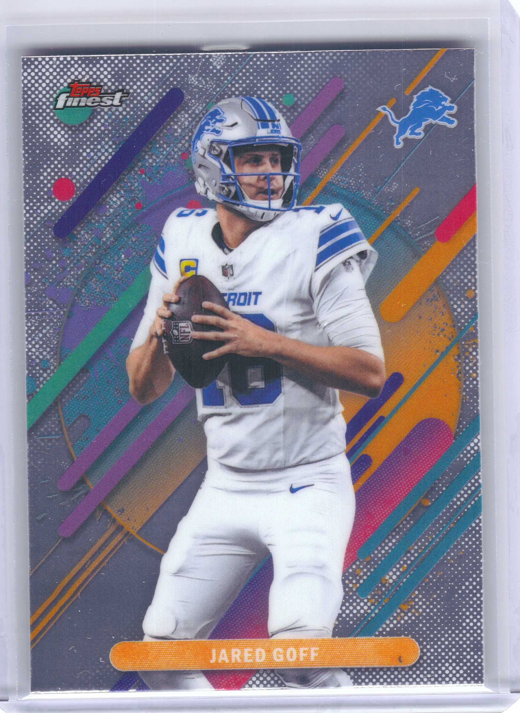 2025 Finest #232 Jared Goff Detroit Lions