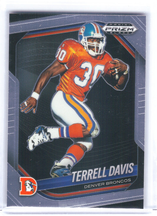 2025 Panini Prizm Black #51 Terrell Davis Denver Broncos