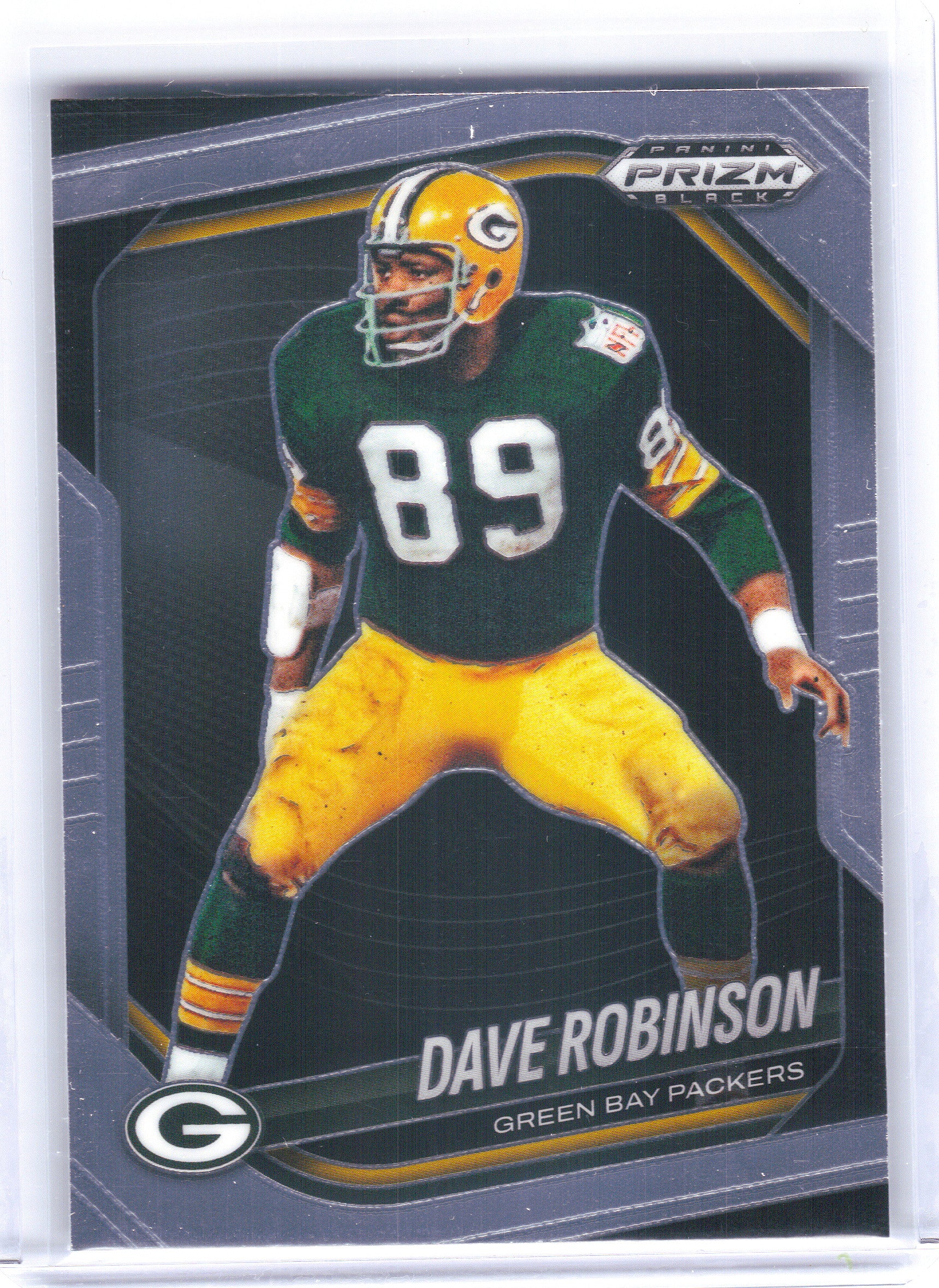 2025 Panini Prizm Black #59 Dave Robinson Green Bay Packers
