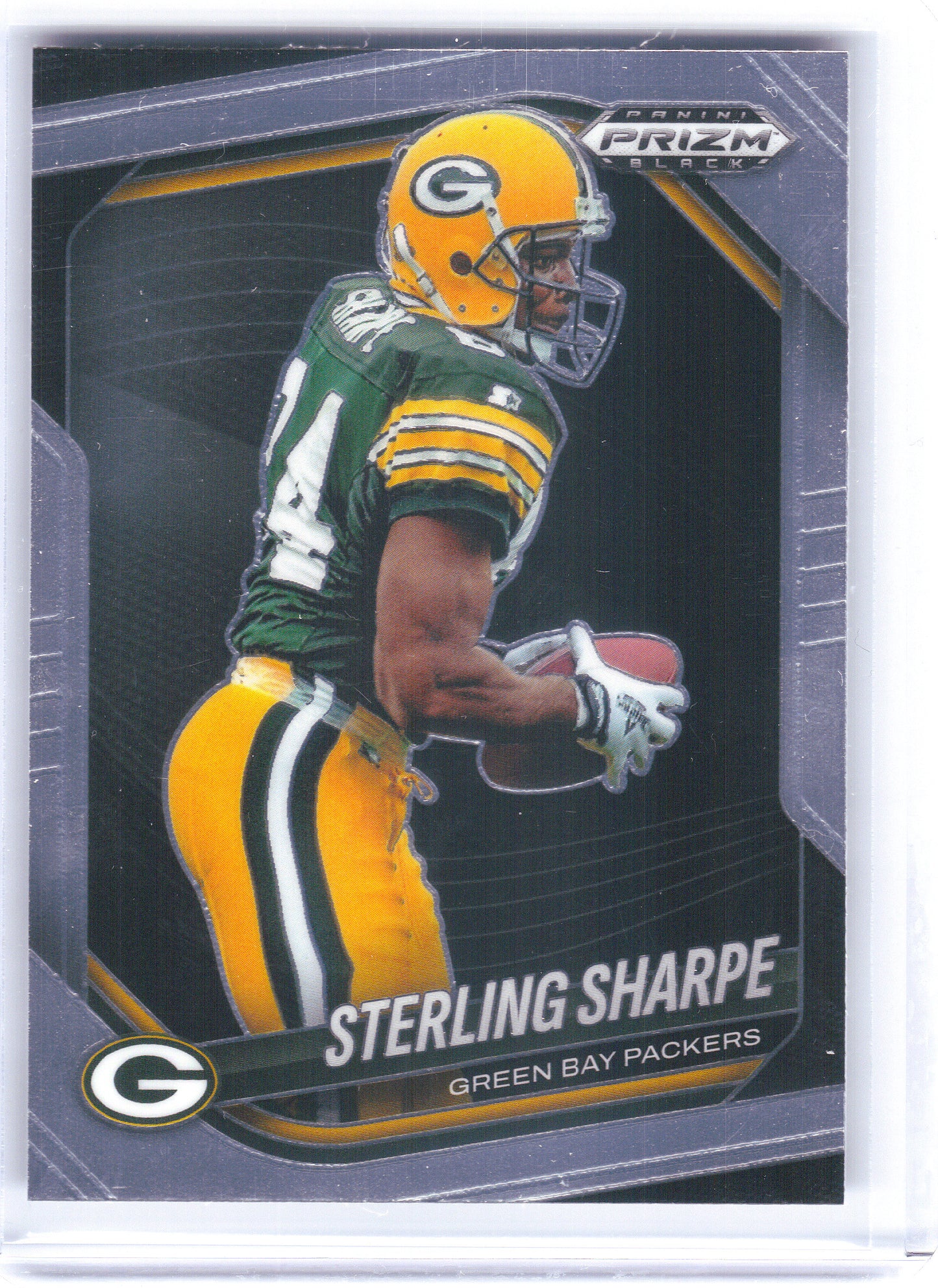 2025 Panini Prizm Black #63 Sterling Sharpe Green Bay Packers