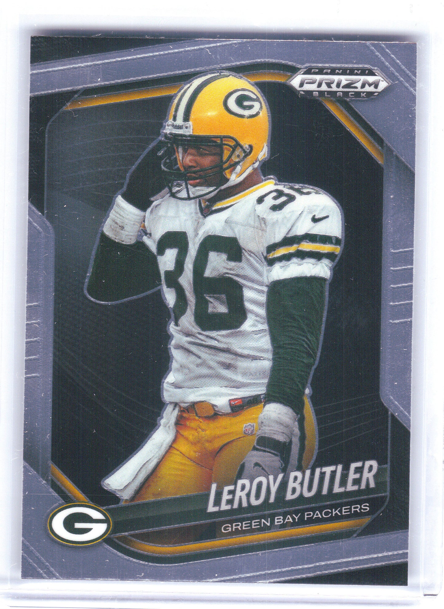 2025 Panini Prizm Black #62 LeRoy Butler Green Bay Packers