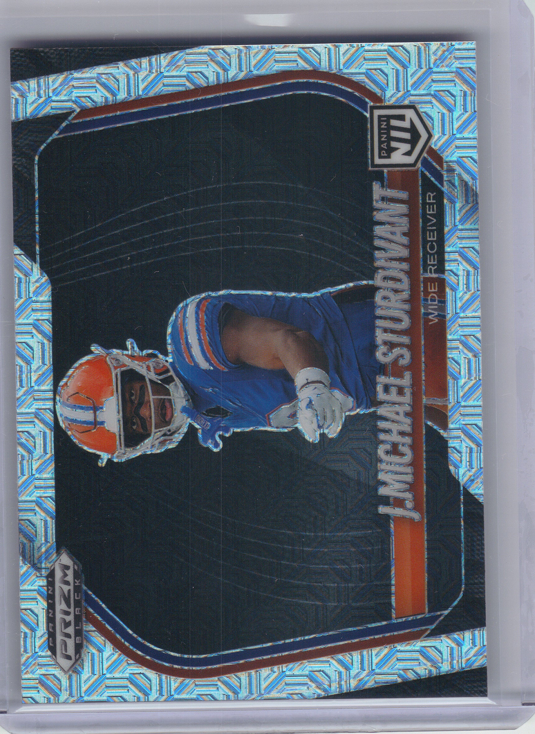 2025 Panini Prizm Black #184 J. Michael Sturdivant Prizms Mojo #/25 Florida Gators SN