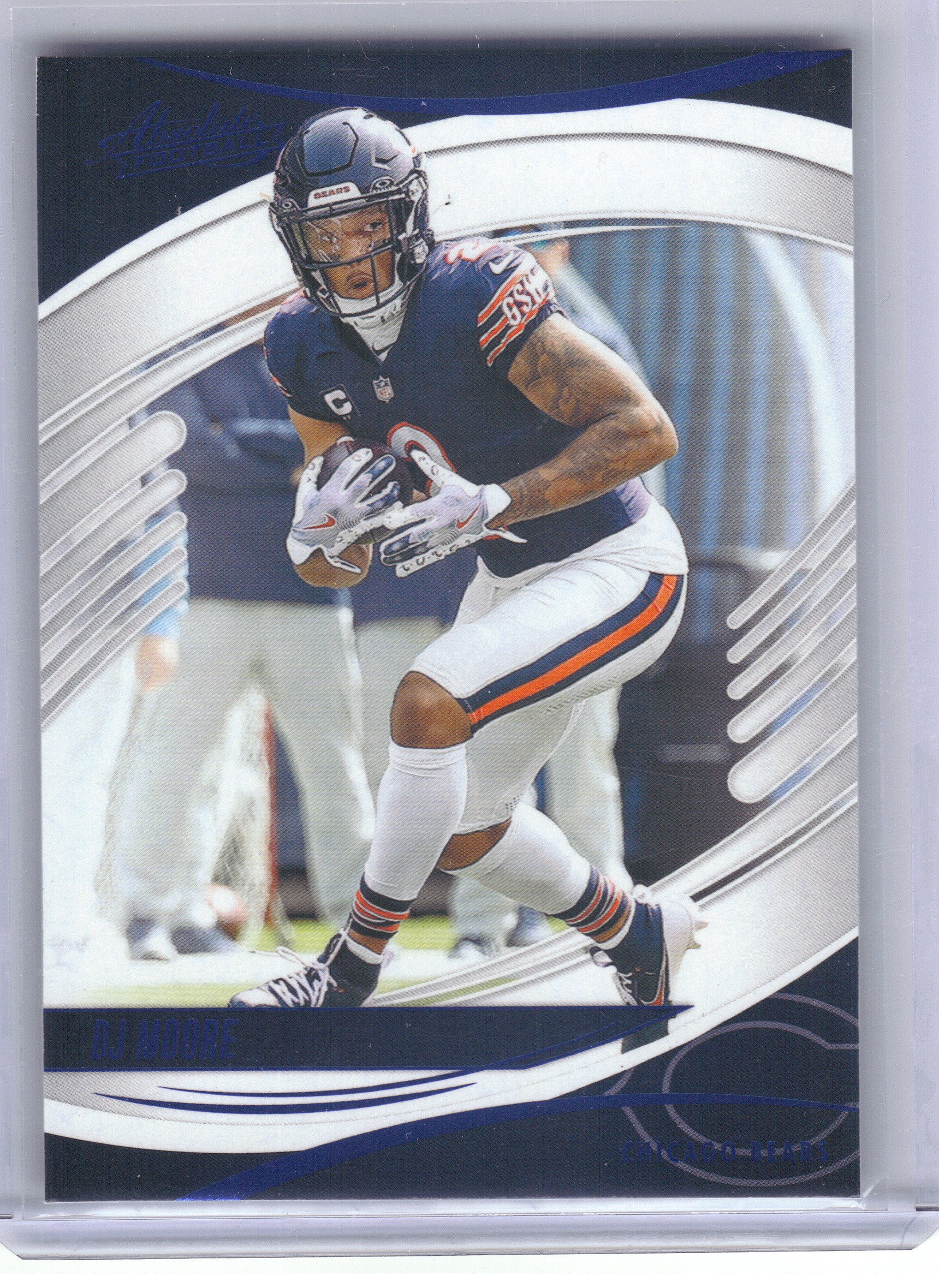 2025 Panini Absolute #30 DJ Moore Blue Chicago Bears