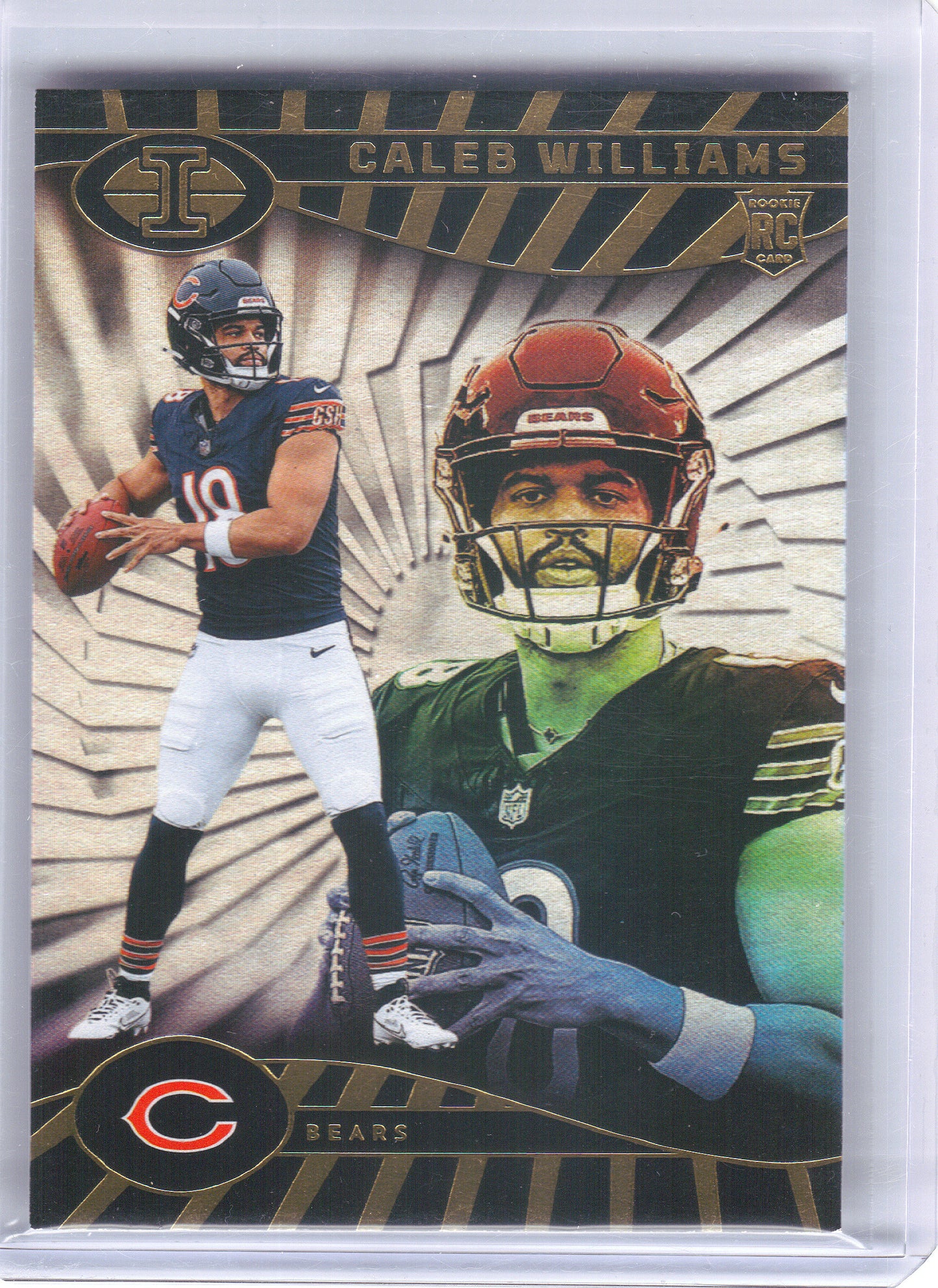 2024 Panini Illusions #13 Caleb Williams Hobby 55pt Chicago Bears RC