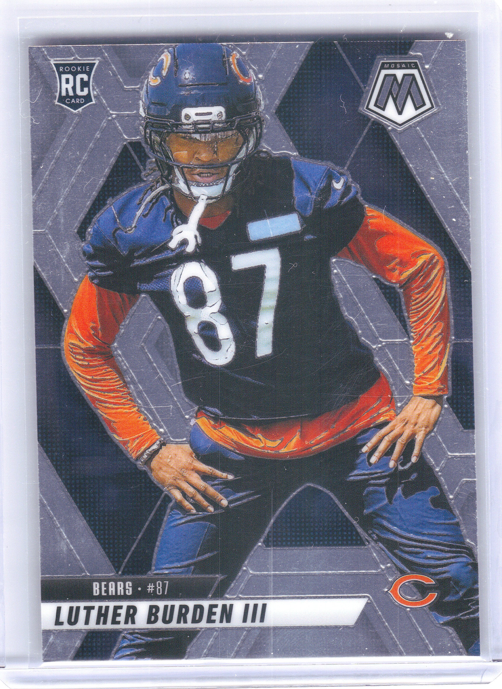 2025 Panini Mosaic #383 Luther Burden III Chicago Bears RC