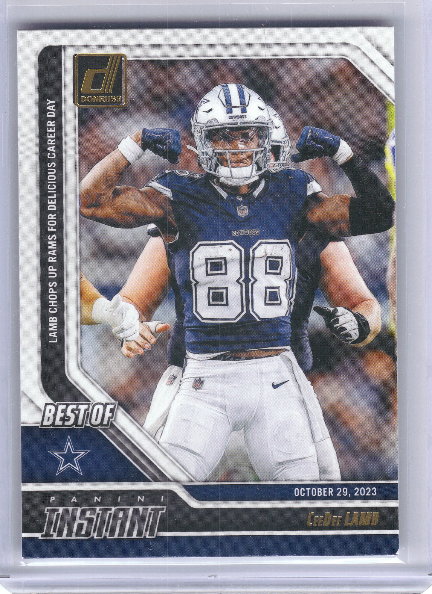 2024 Donruss #10 CeeDee Lamb Best of Panini Instant Dallas Cowboys
