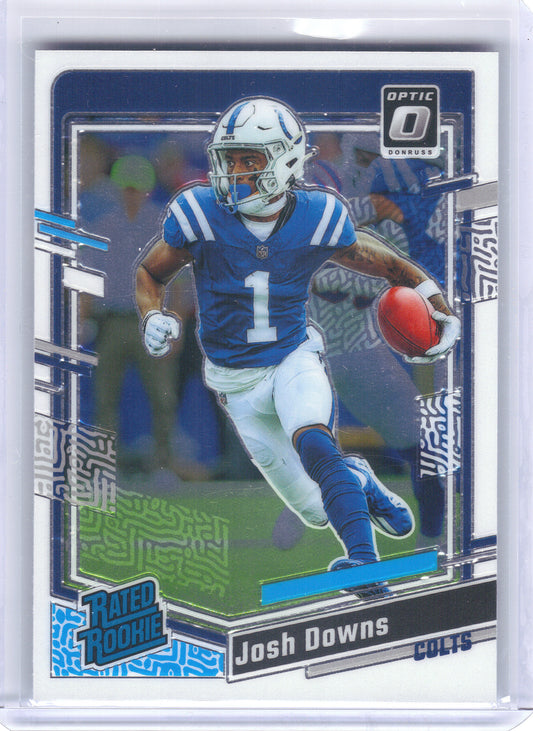 2023 Donruss Optic #248 Josh Downs Indianapolis Colts RC