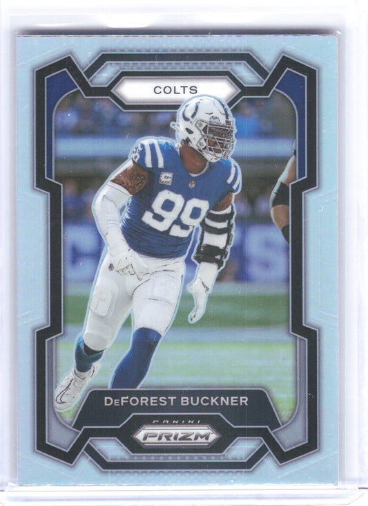 2023 Panini Prizm #125 DeForest Buckner Silver Indianapolis Colts