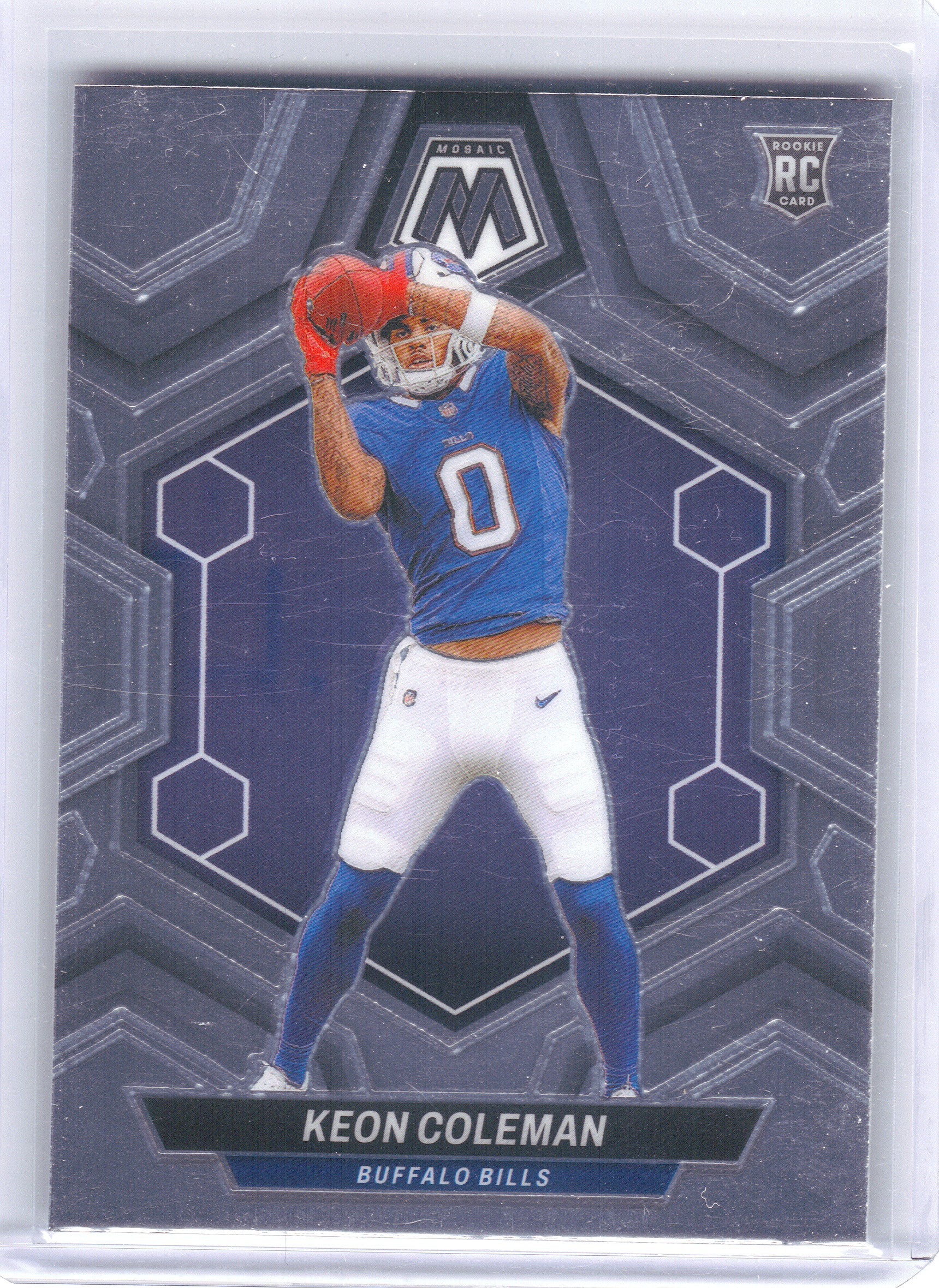 2024 Panini Mosaic #333 Keon Coleman Buffalo Bills RC