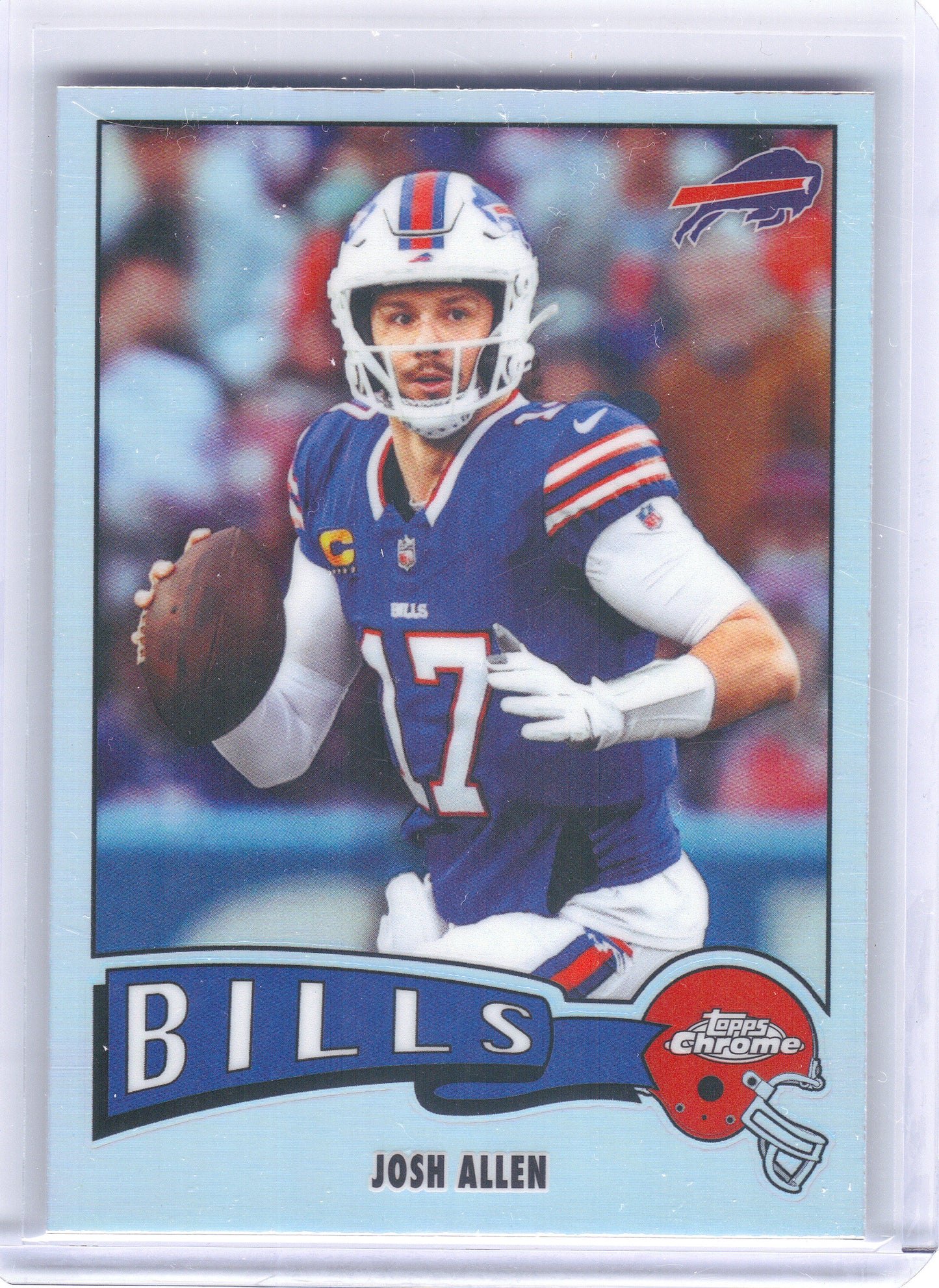 2025 Topps Chrome #1975-4 Josh Allen 1975 Topps Refractor Buffalo Bills