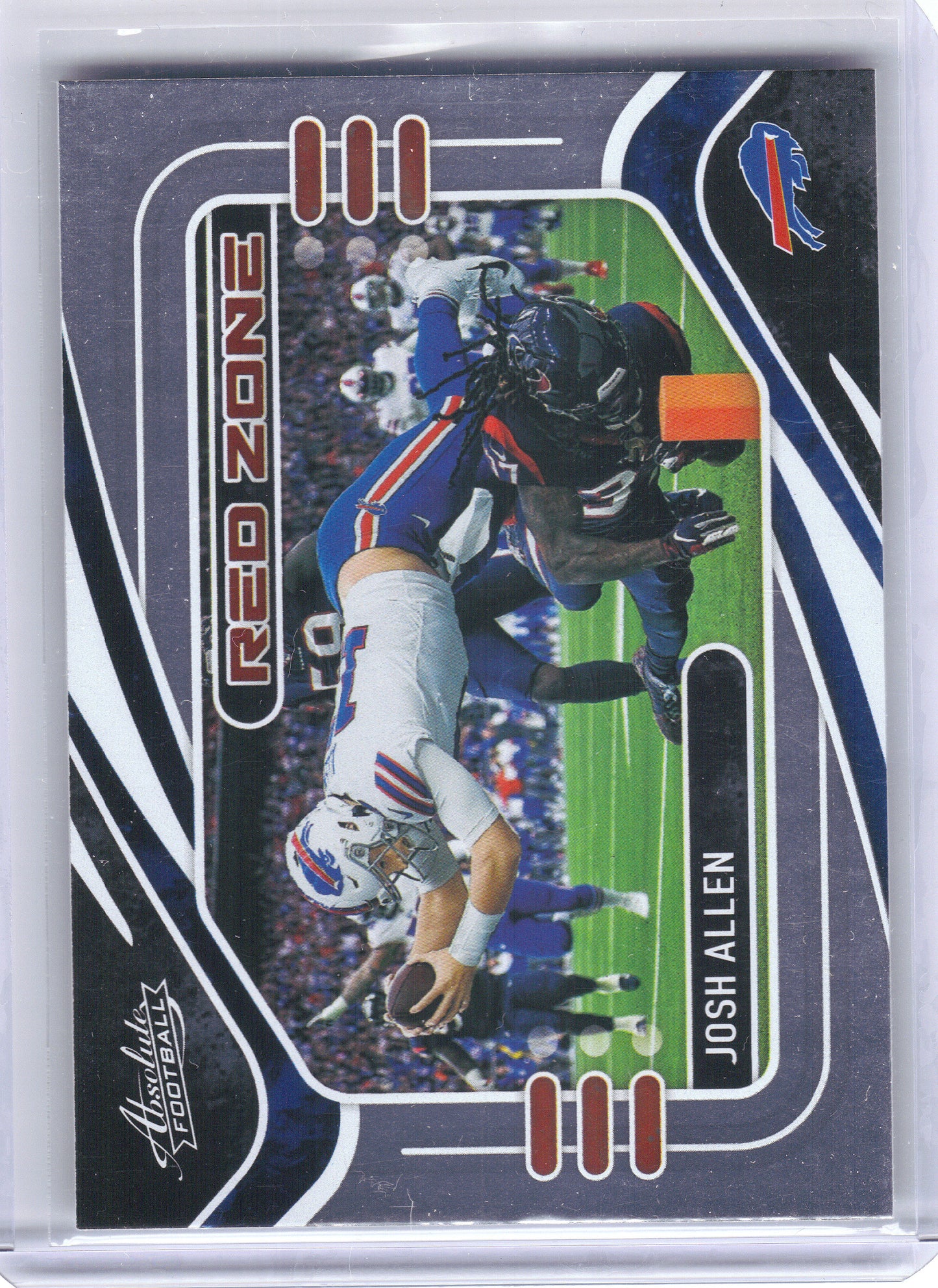 2021 Panini Absolute #RZ1 Josh Allen Red Zone Buffalo Bills