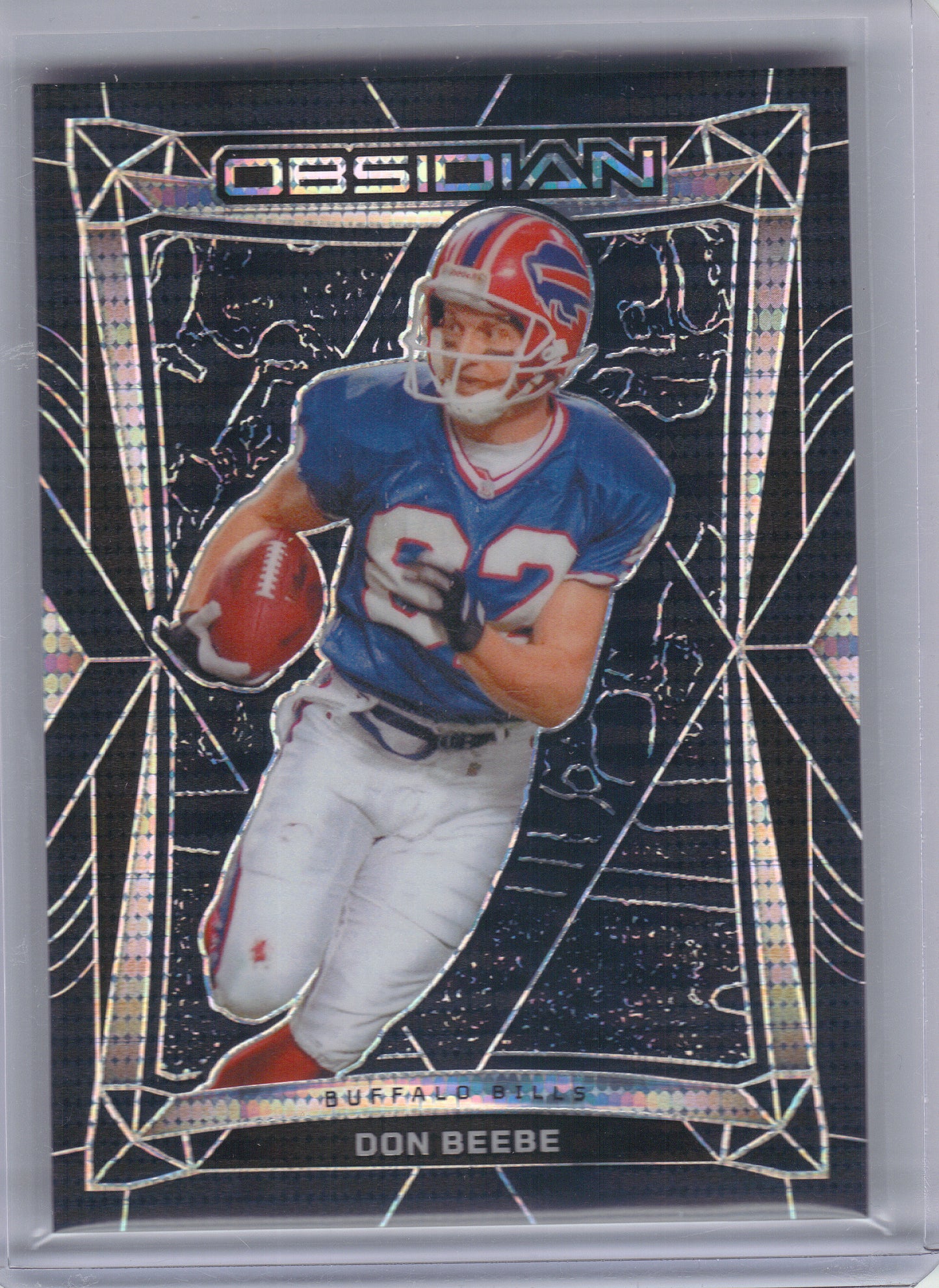 2024 Panini Obsidian #24 Don Beebe Buffalo Bills