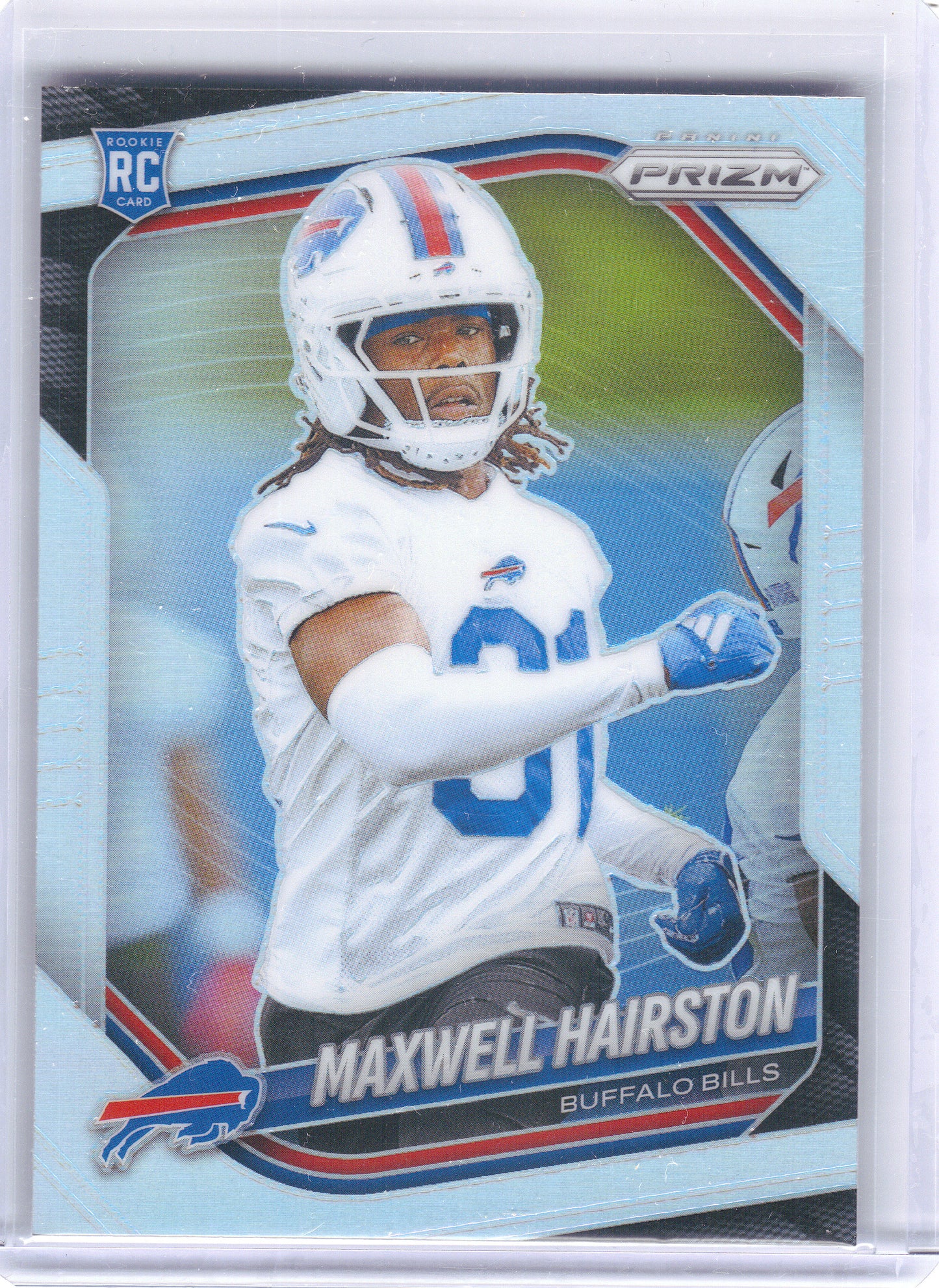 2025 Panini Prizm #360 Maxwell Hairston Silver Buffalo Bills