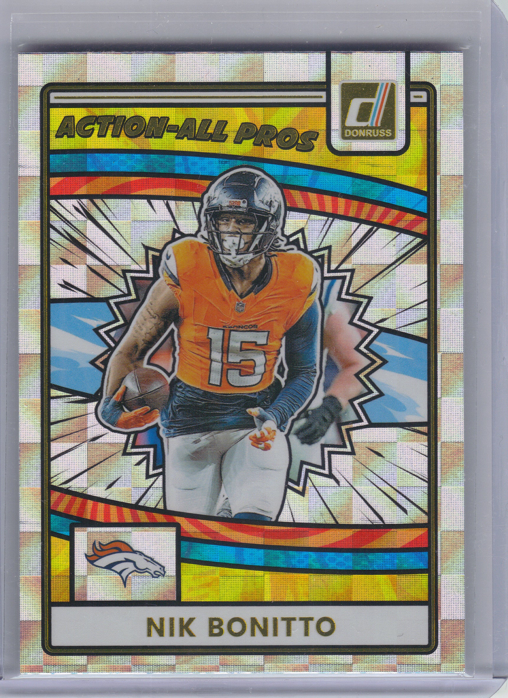 2025 Donruss #AAP-NBO Nik Bonitto Action-All Pros Denver Broncos