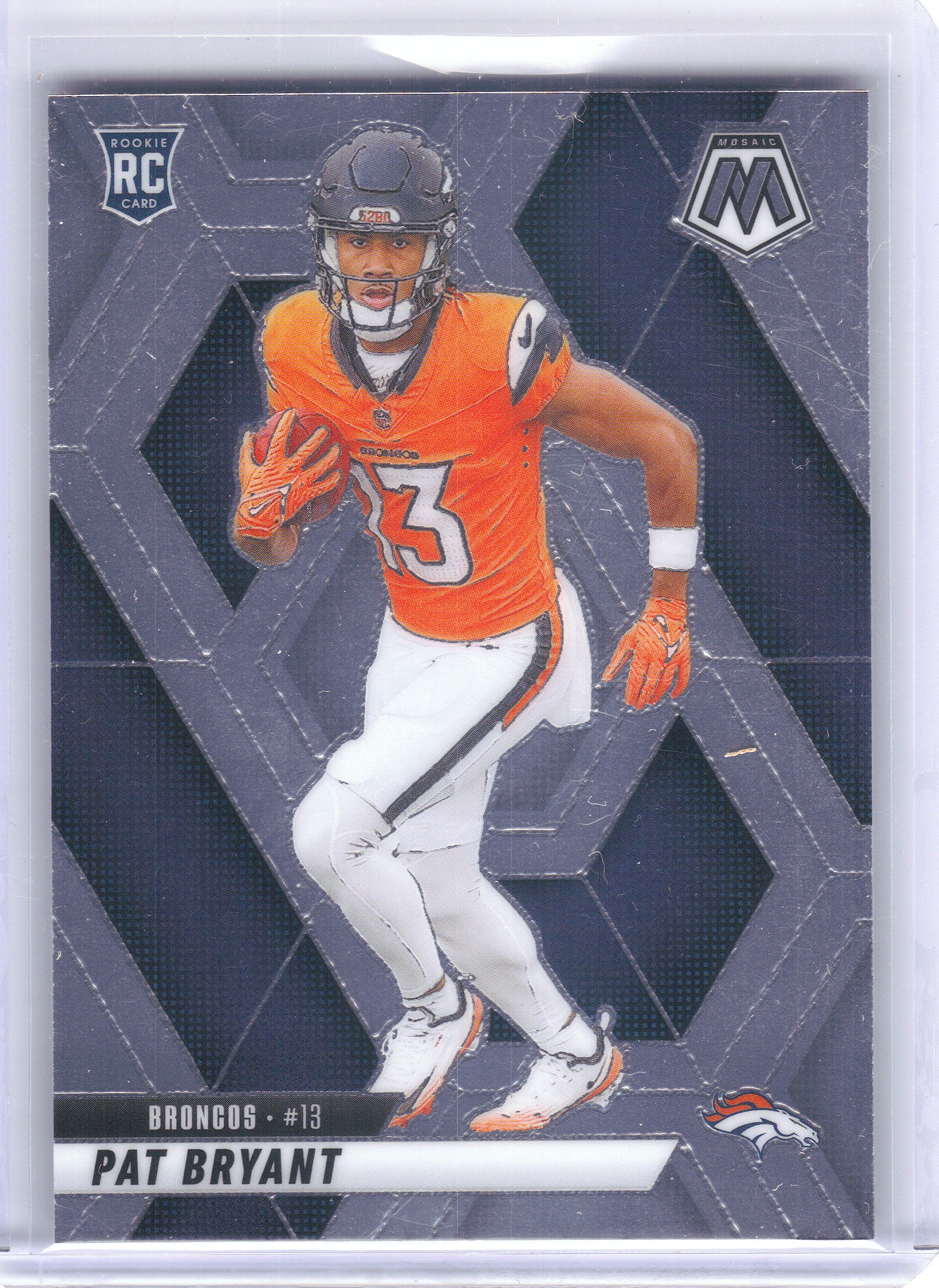 2025 Panini Mosaic #379 Pat Bryant Denver Broncos RC