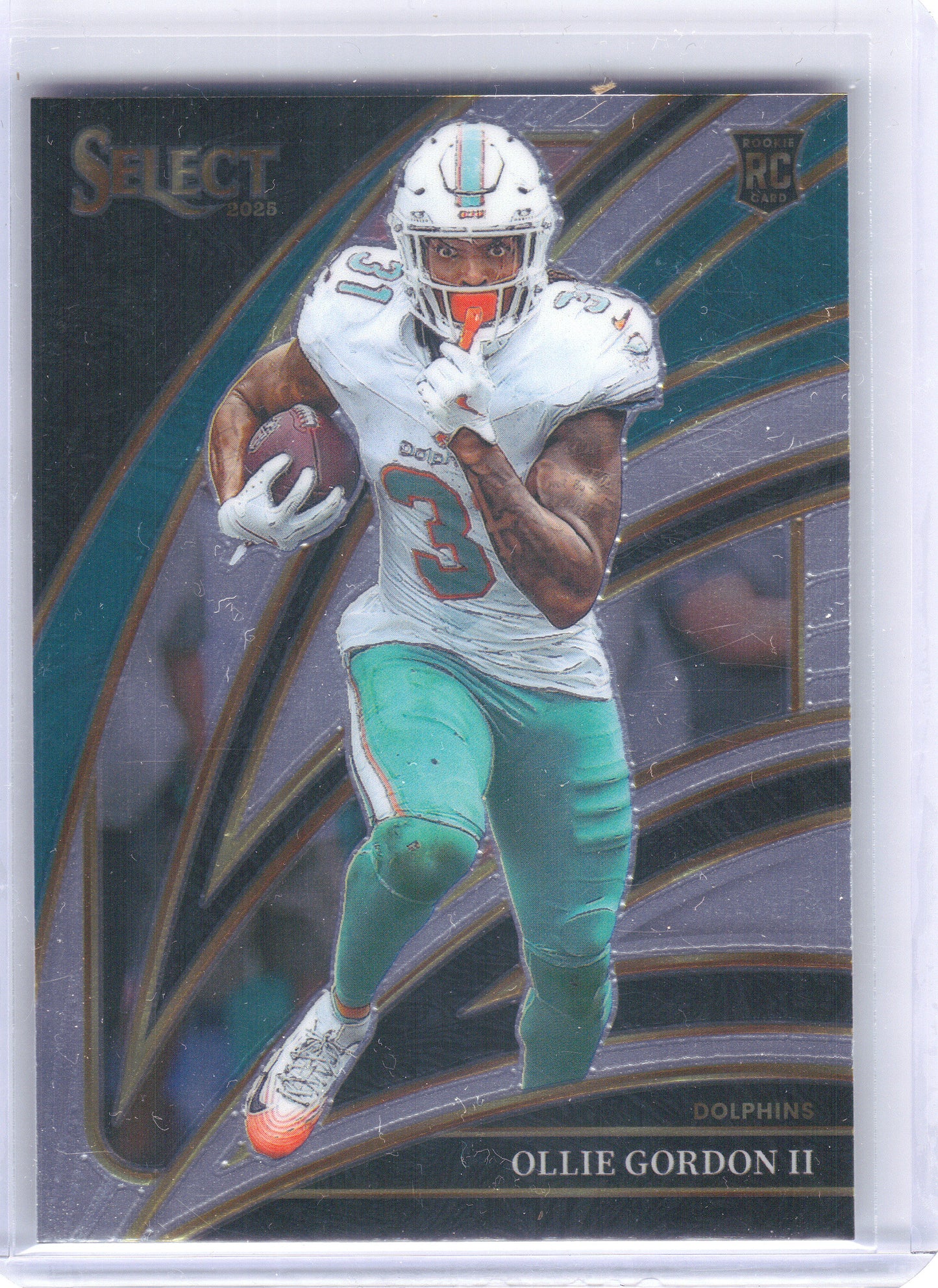2025 Panini Select #281 Ollie Gordon II Miami Dolphins