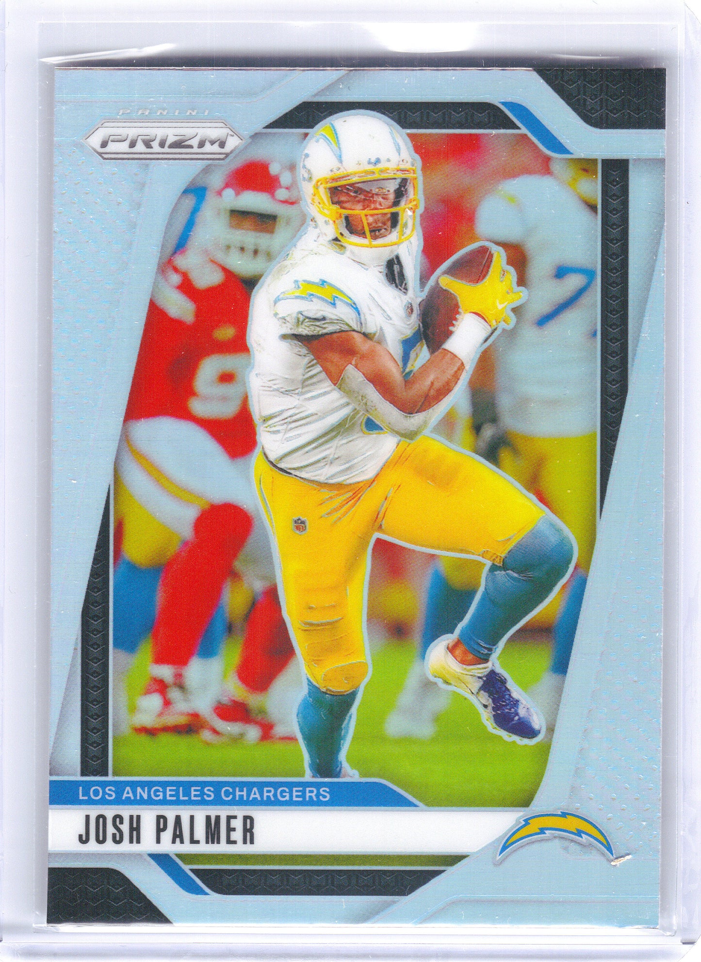 2024 Panini Prizm #159 Josh Palmer Silver Los Angeles Chargers