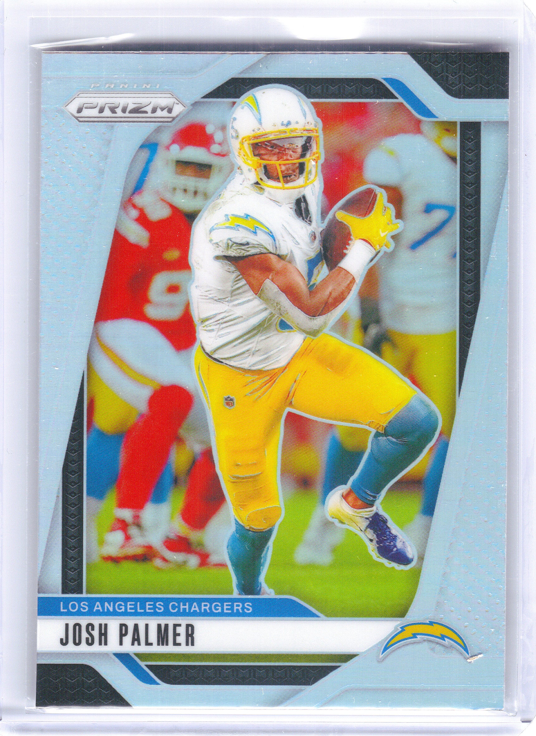 2024 Panini Prizm #159 Josh Palmer Silver Los Angeles Chargers