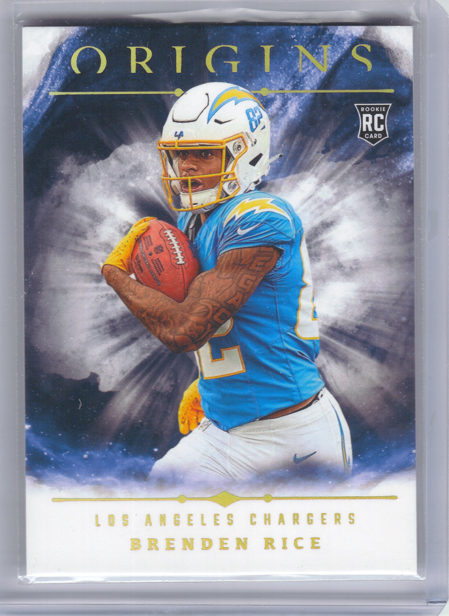 2024 Panini Origins #111 Brenden Rice Los Angeles Chargers RC