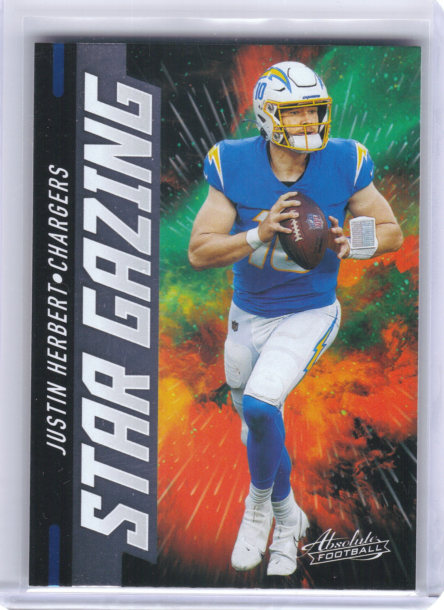 2021 Panini Absolute #SG6 Justin Herbert Star Gazing Los Angeles Chargers