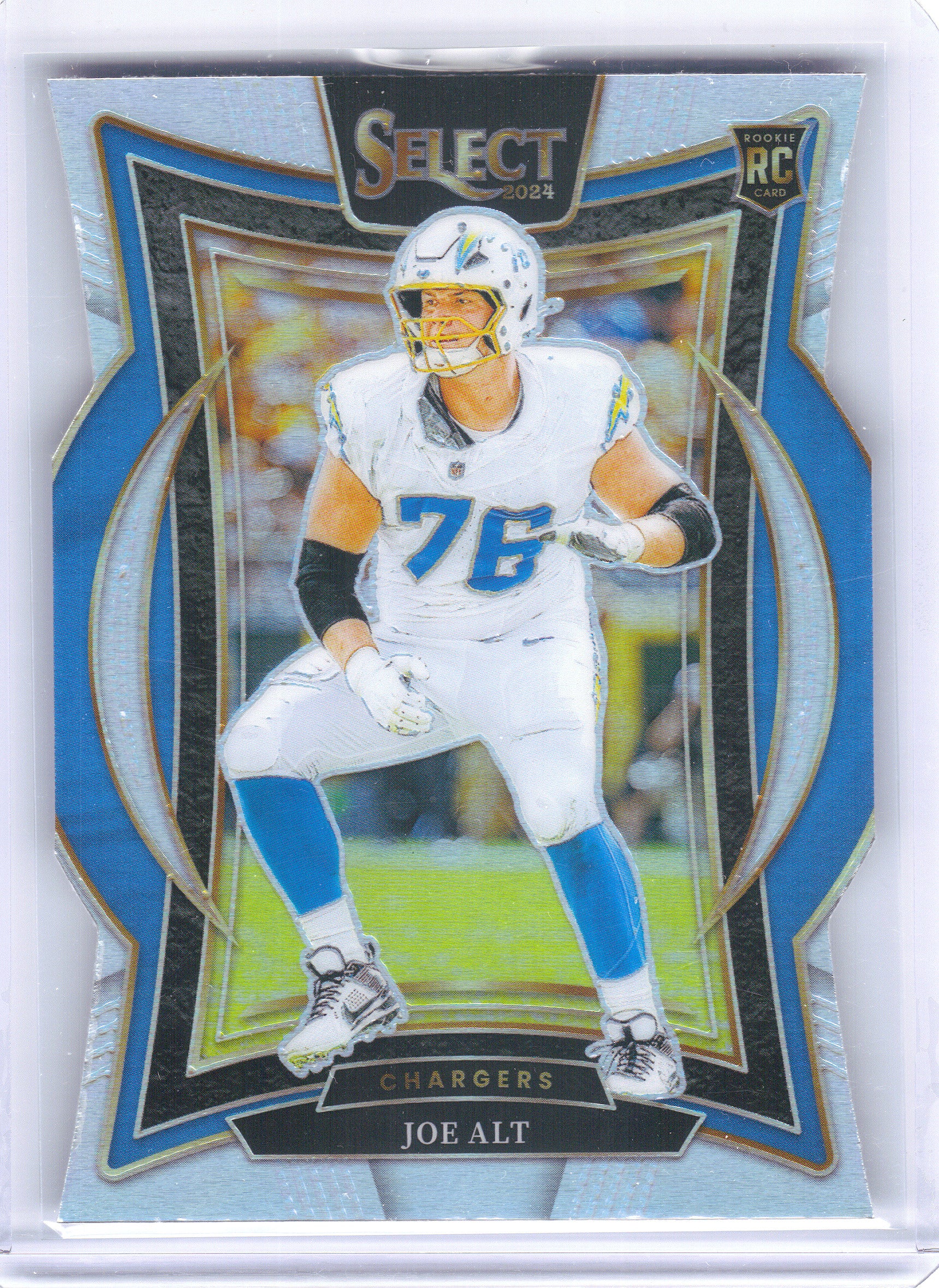 2024 Panini Select #82 Joe Alt Silver Prizm Los Angeles Chargers RC